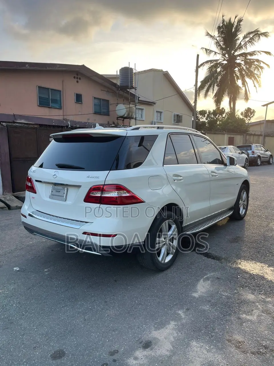Mercedes-Benz M Class ML 350 4Matic 2012 White