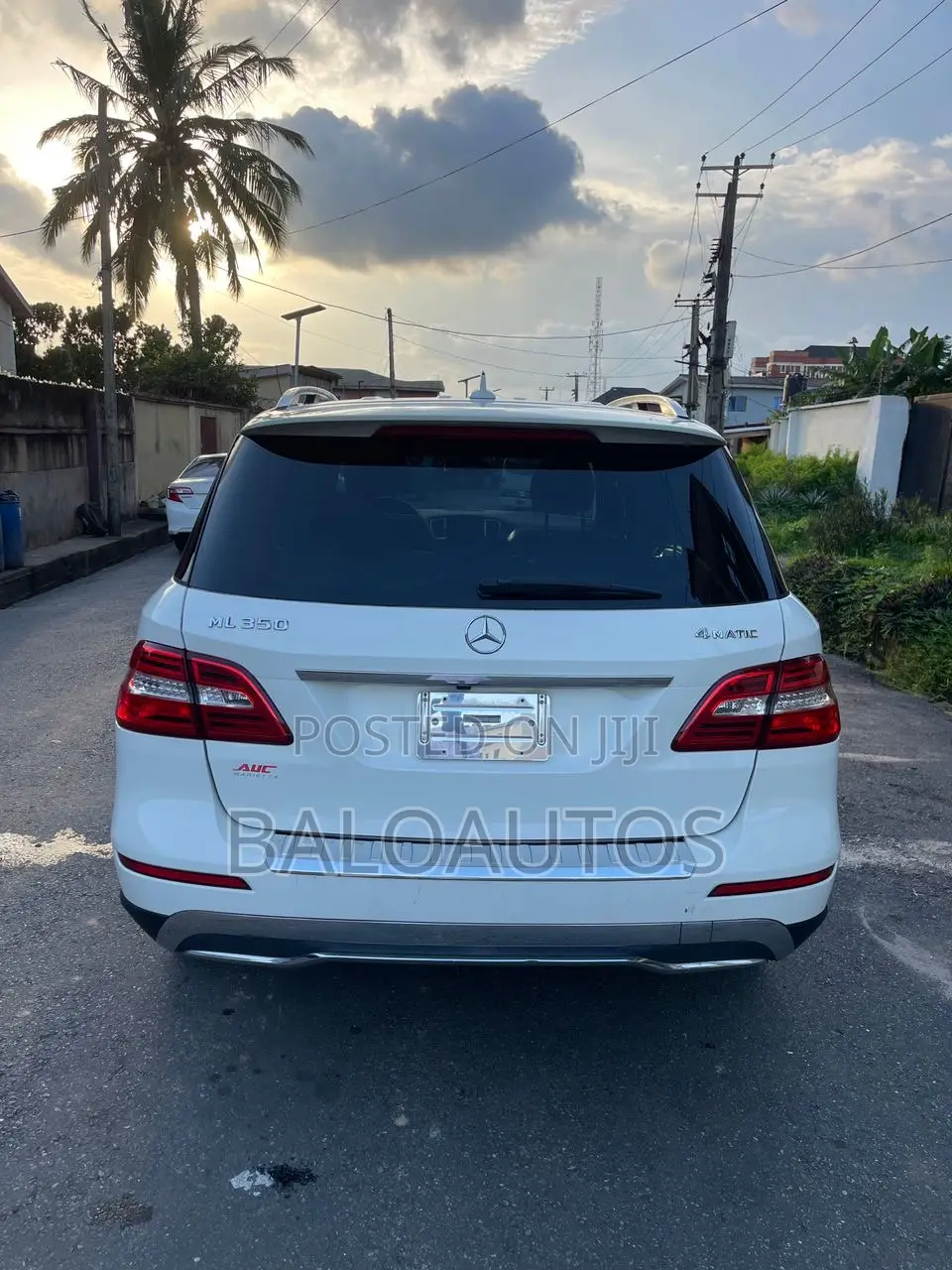 Mercedes-Benz M Class ML 350 4Matic 2012 White