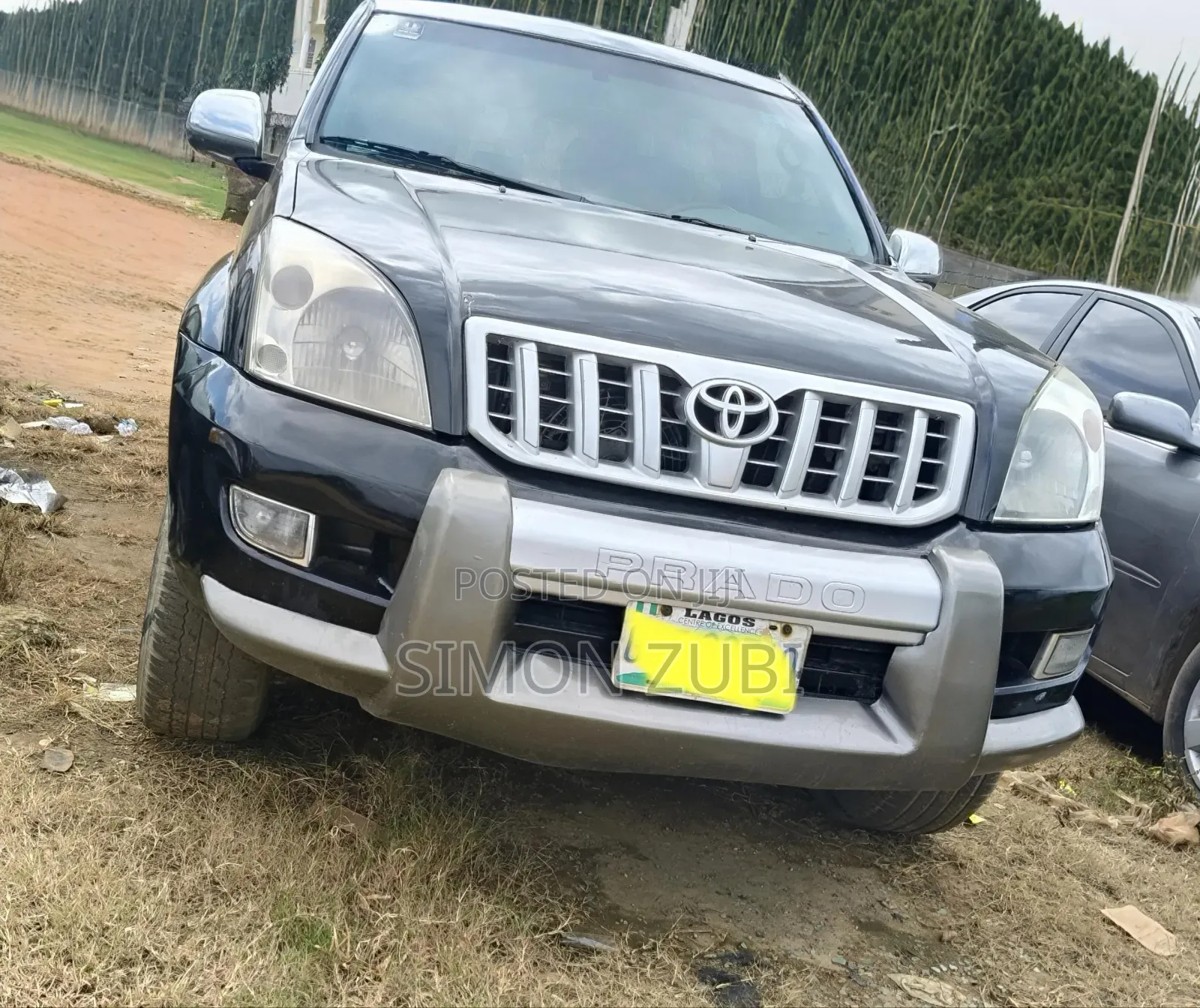 Toyota Land Cruiser Prado 2008 Black