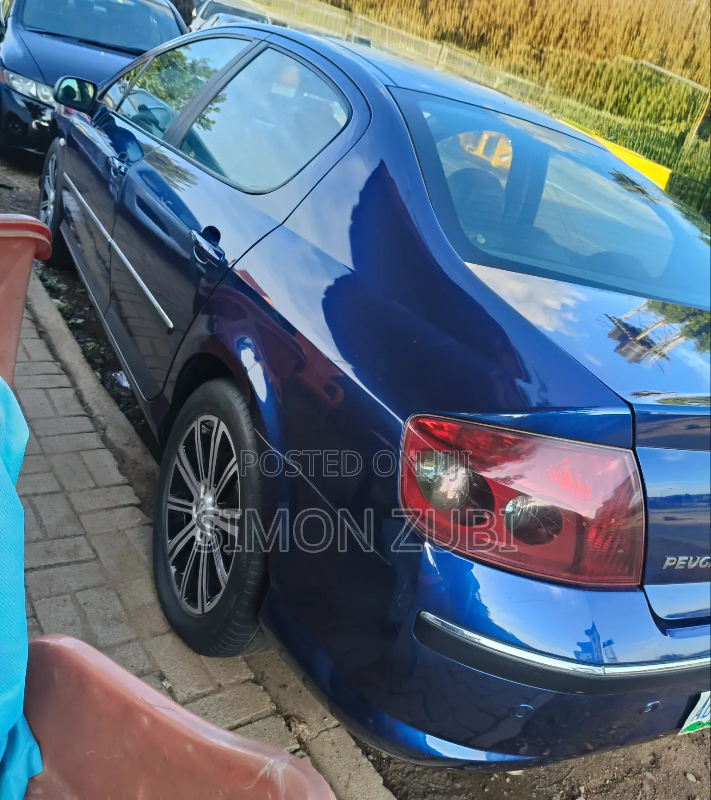 Peugeot 407 2009 Blue