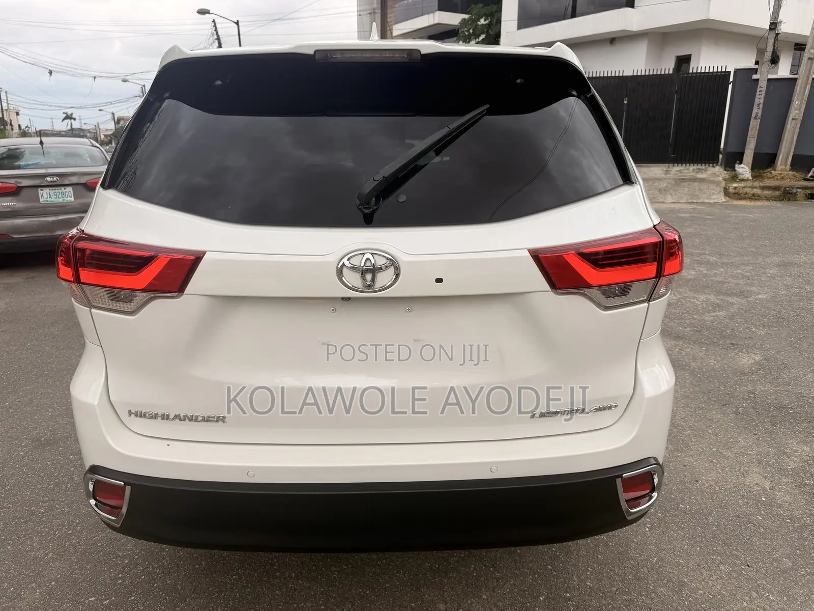 Toyota Highlander Limited Platinum 4x4 V6 (3.5L 6cyl 8A) 2018 White