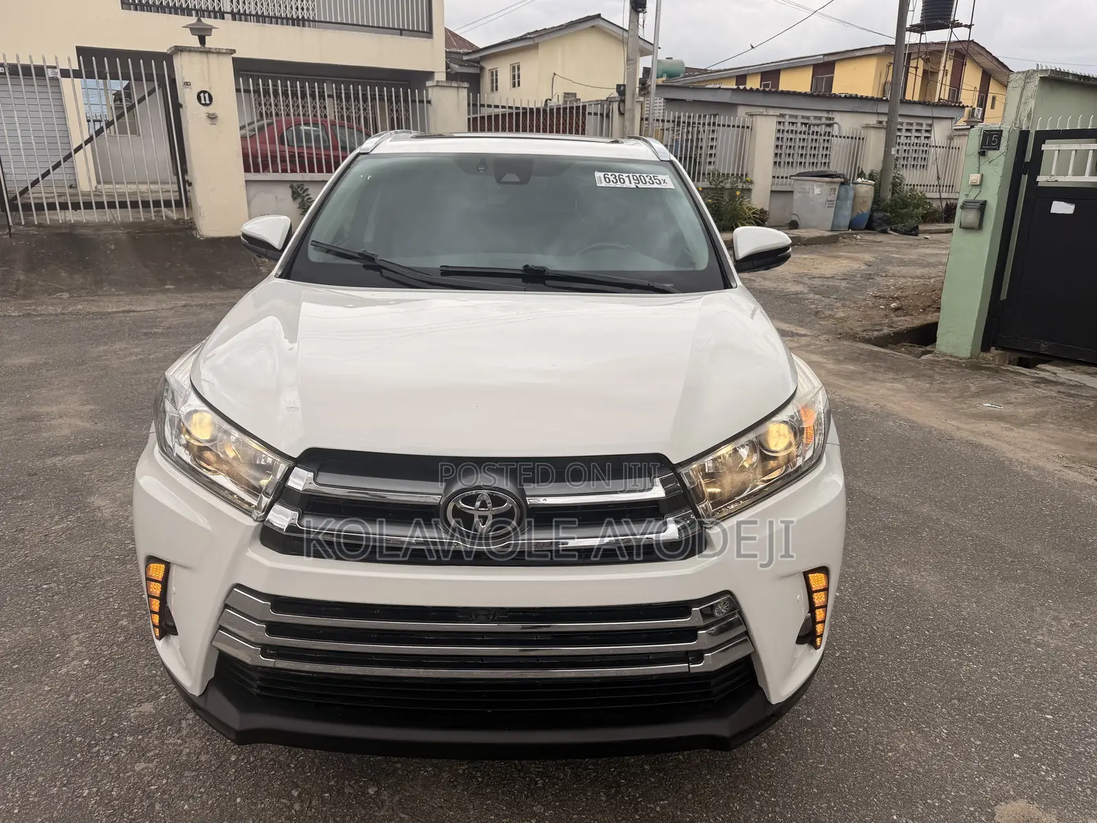 Toyota Highlander Limited Platinum 4x4 V6 (3.5L 6cyl 8A) 2018 White