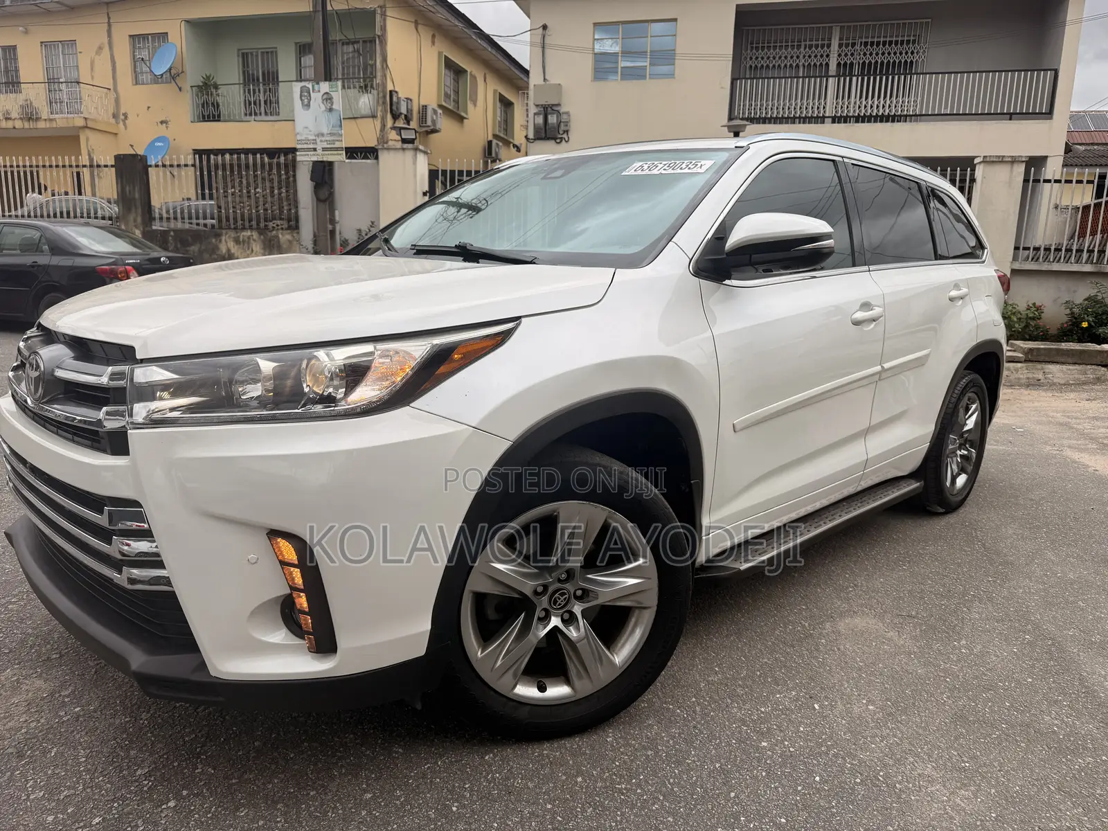 Toyota Highlander Limited Platinum 4x4 V6 (3.5L 6cyl 8A) 2018 White