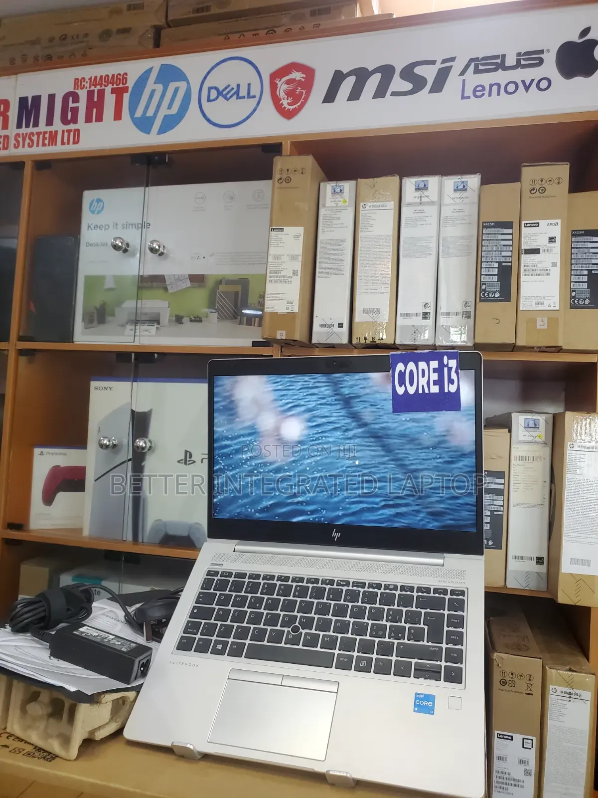 New Laptop HP EliteBook 720 G2 16GB Intel Core i3 SSD 256GB