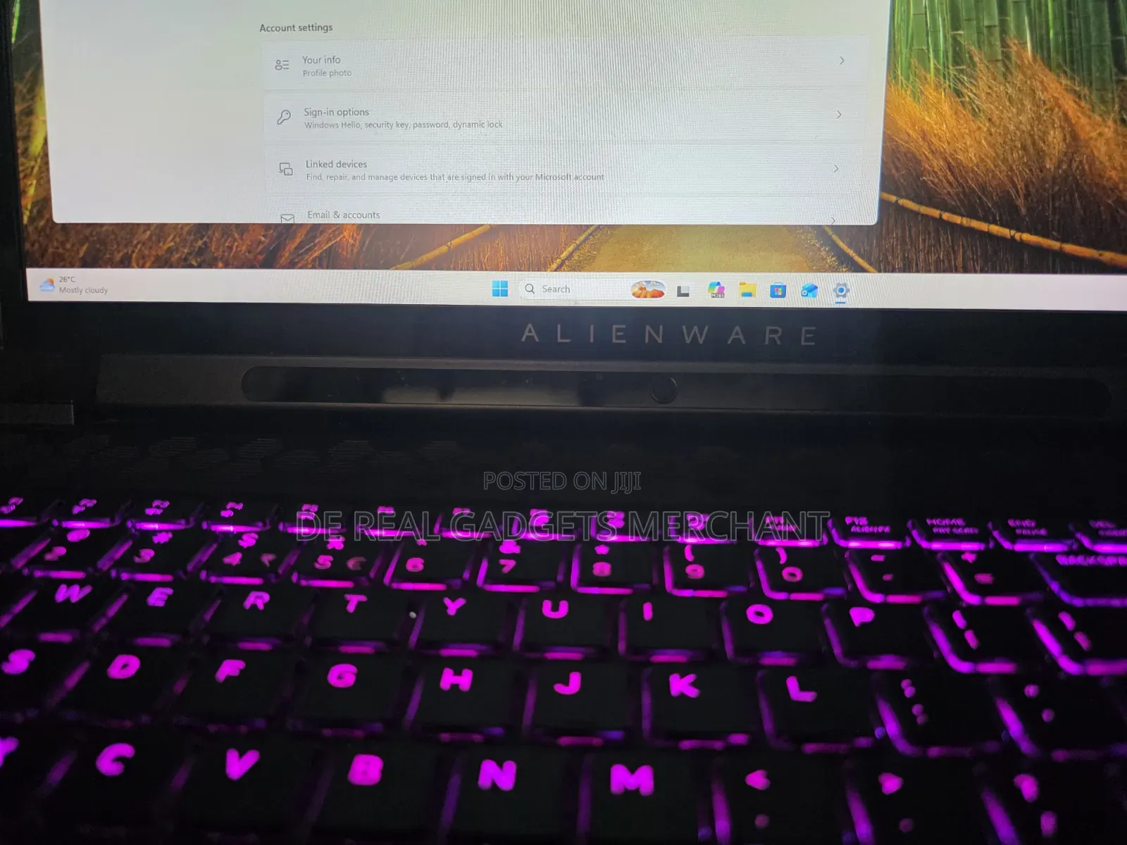 Laptop Alienware M17 R2 16GB Intel Core i7 SSD 512GB
