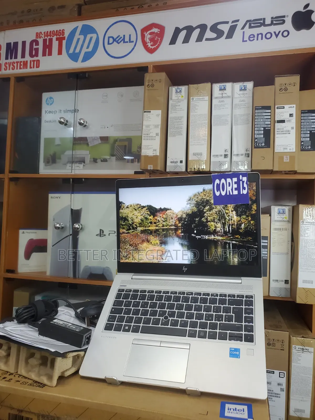 New Laptop HP EliteBook 720 G2 4GB Intel Core i3 SSD 512GB