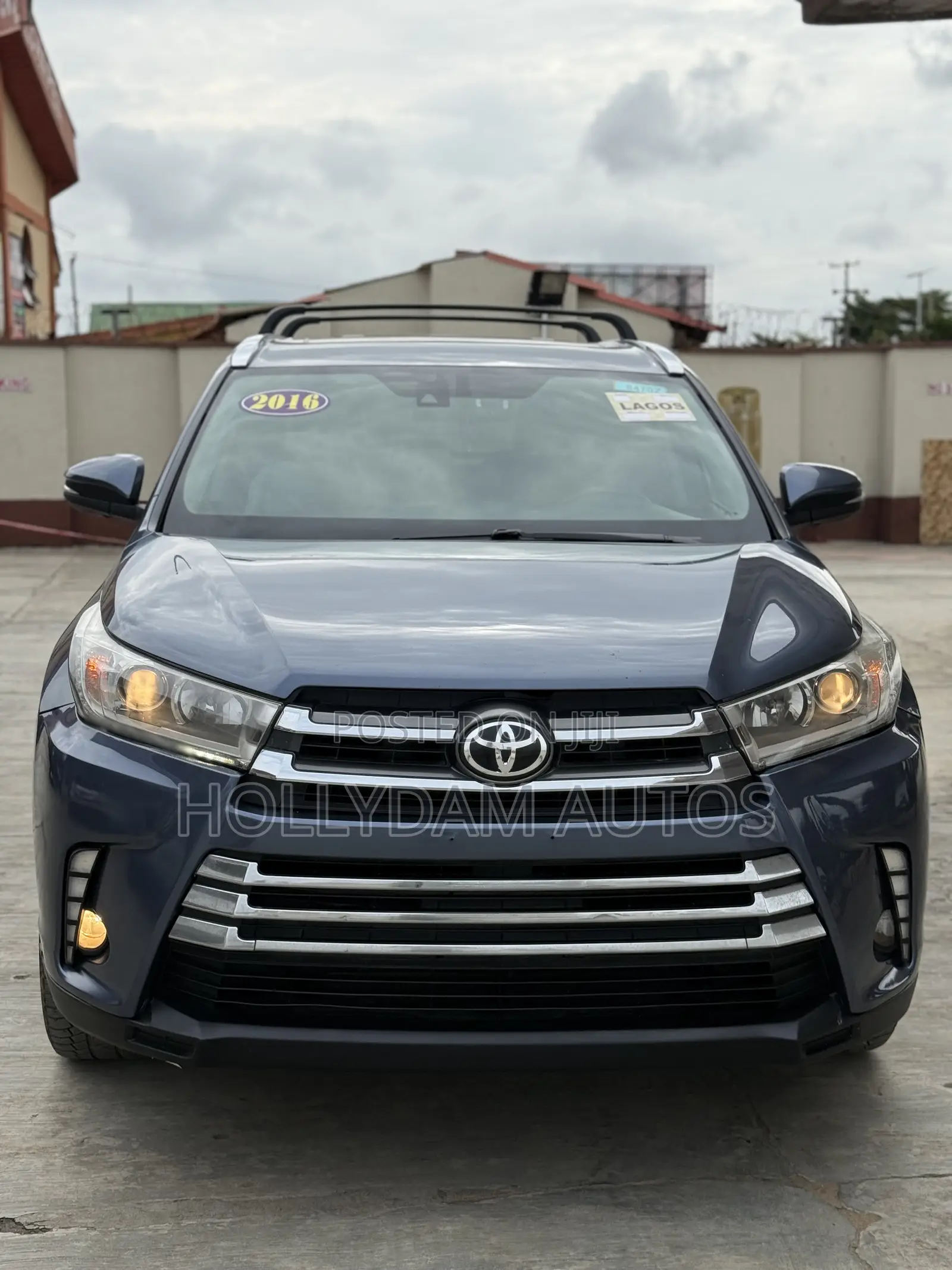 Toyota Highlander Limited V6 4x4 (3.5L 6cyl 6A) 2016 Blue