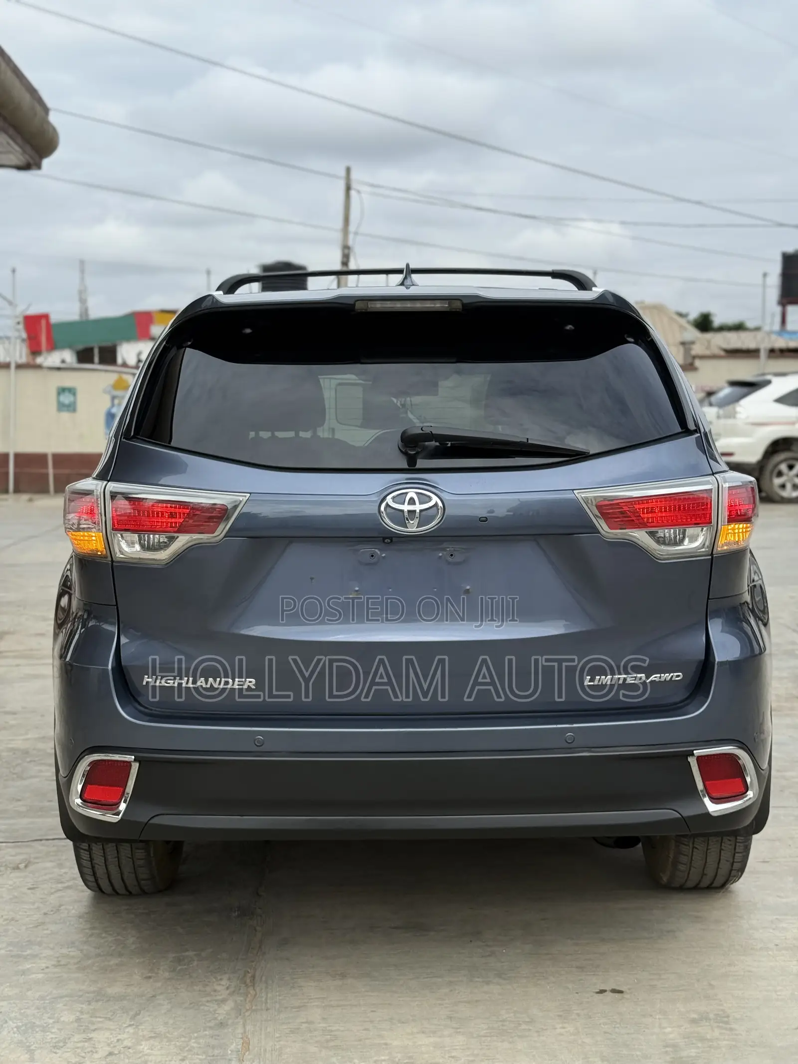 Toyota Highlander Limited V6 4x4 (3.5L 6cyl 6A) 2016 Blue
