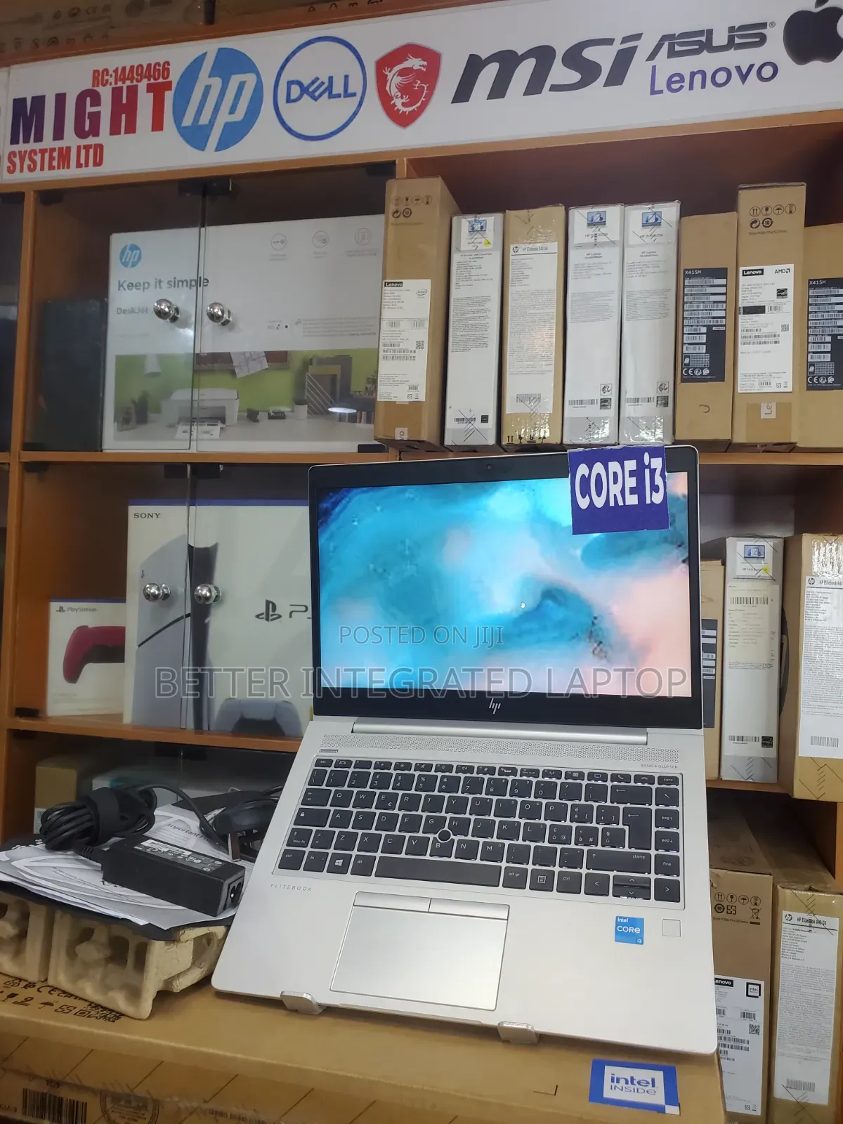 New Laptop HP EliteBook 720 G2 8GB Intel Core i3 SSD 512GB