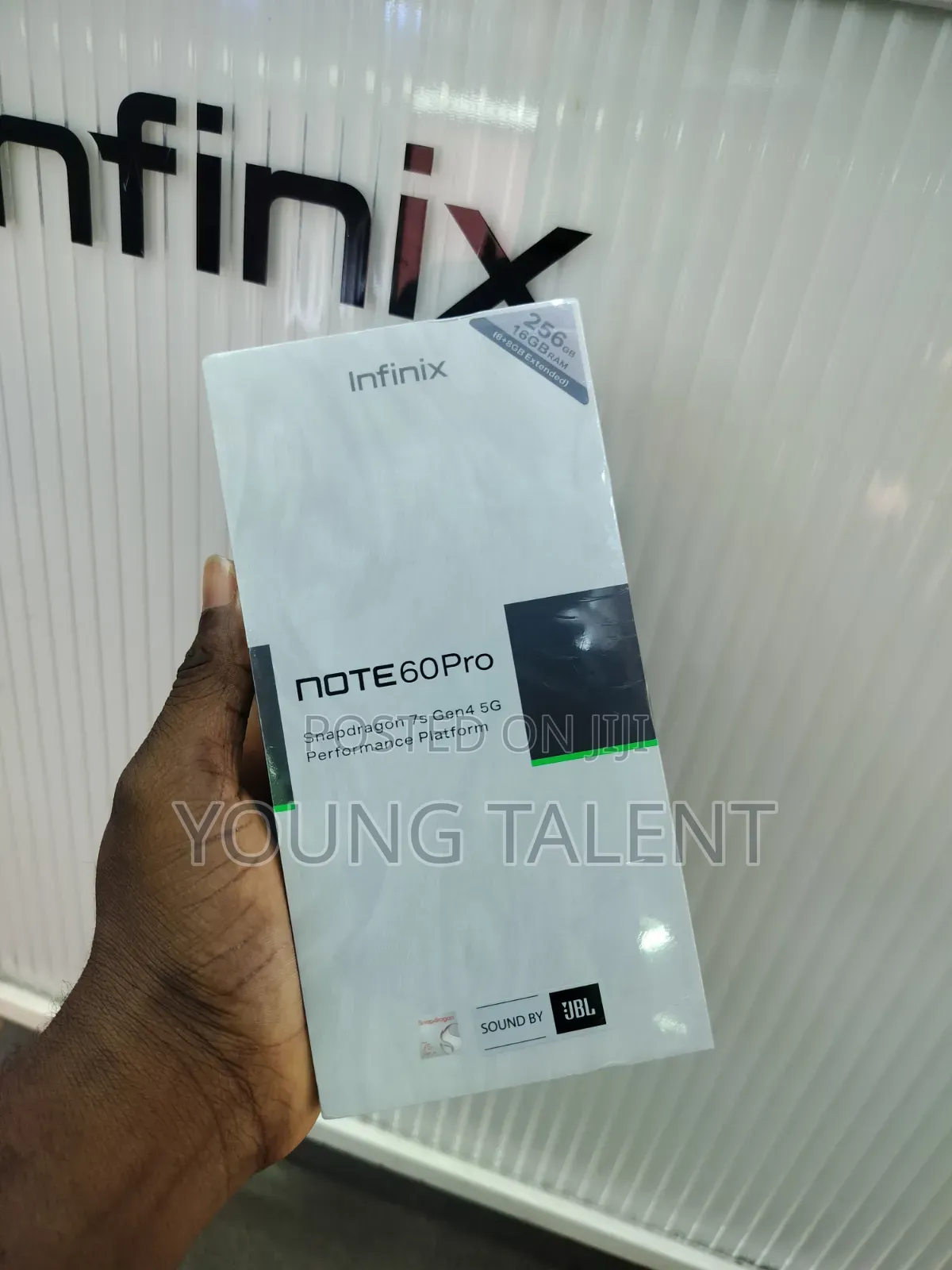New Infinix Note 60 Pro 256 GB Black