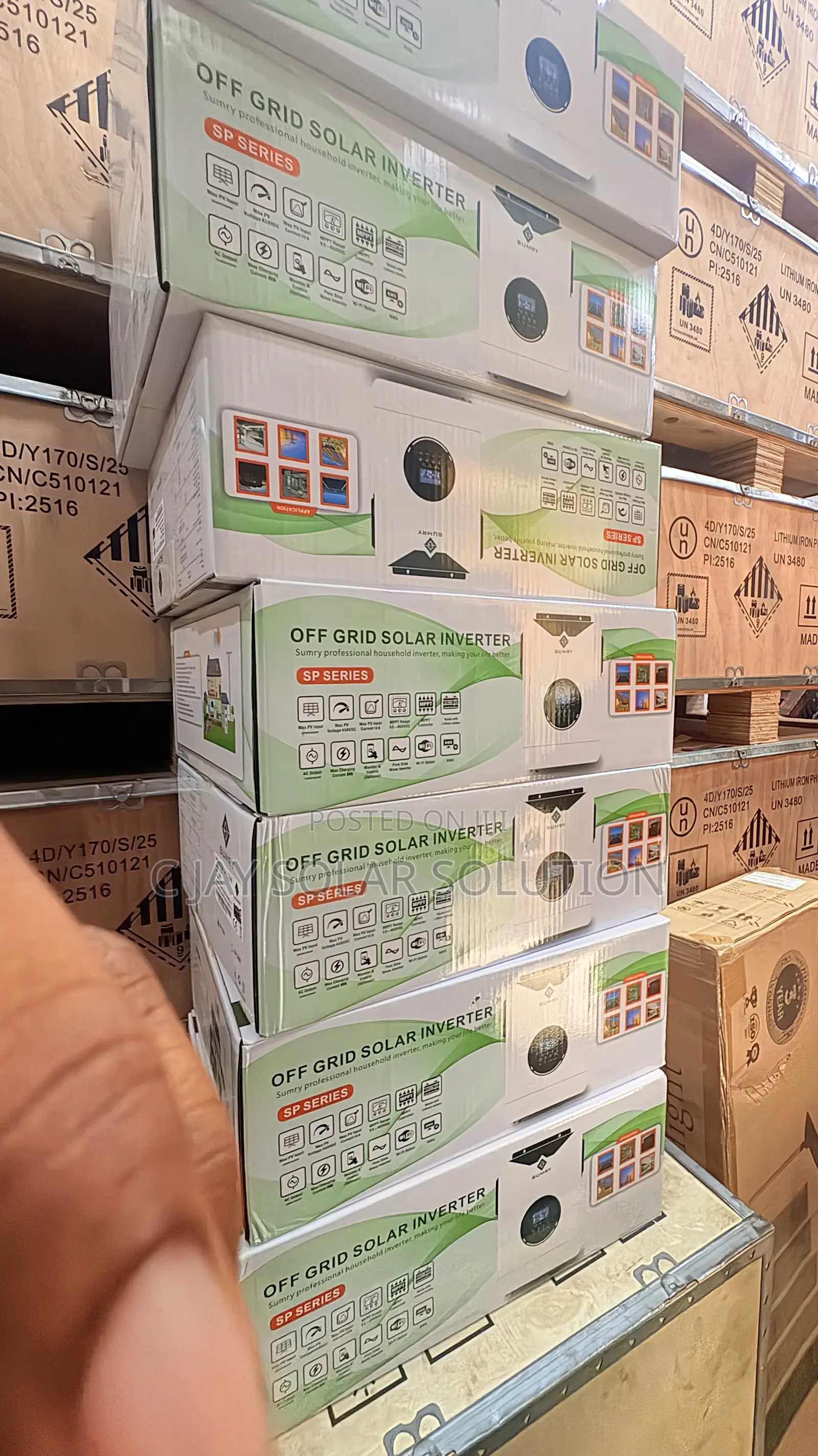 Brand New Sumry Solar Inverter 2.2kva 12volt