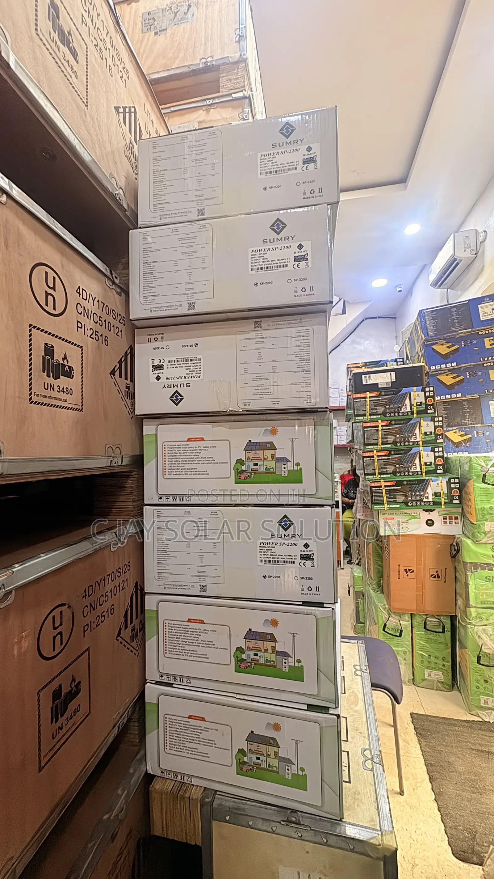 Brand New Sumry Solar Inverter 2.2kva 12volt