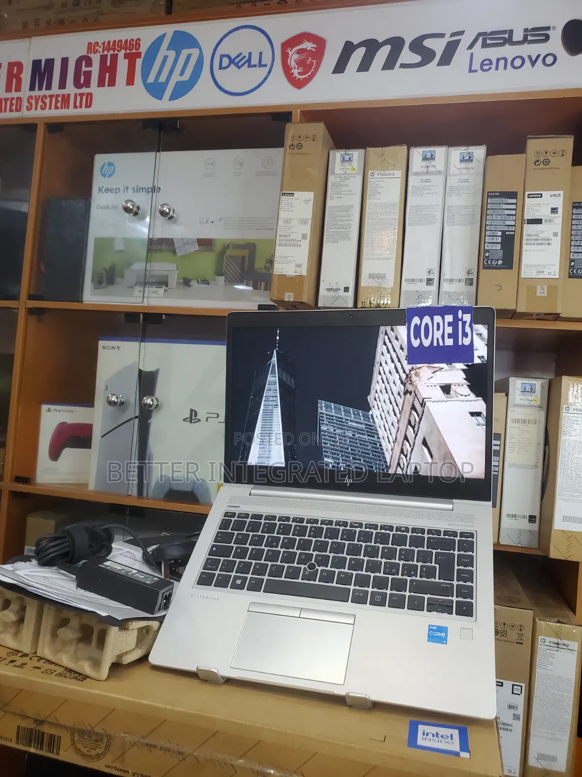 New Laptop HP EliteBook 720 G2 12GB Intel Core i3 SSD 512GB