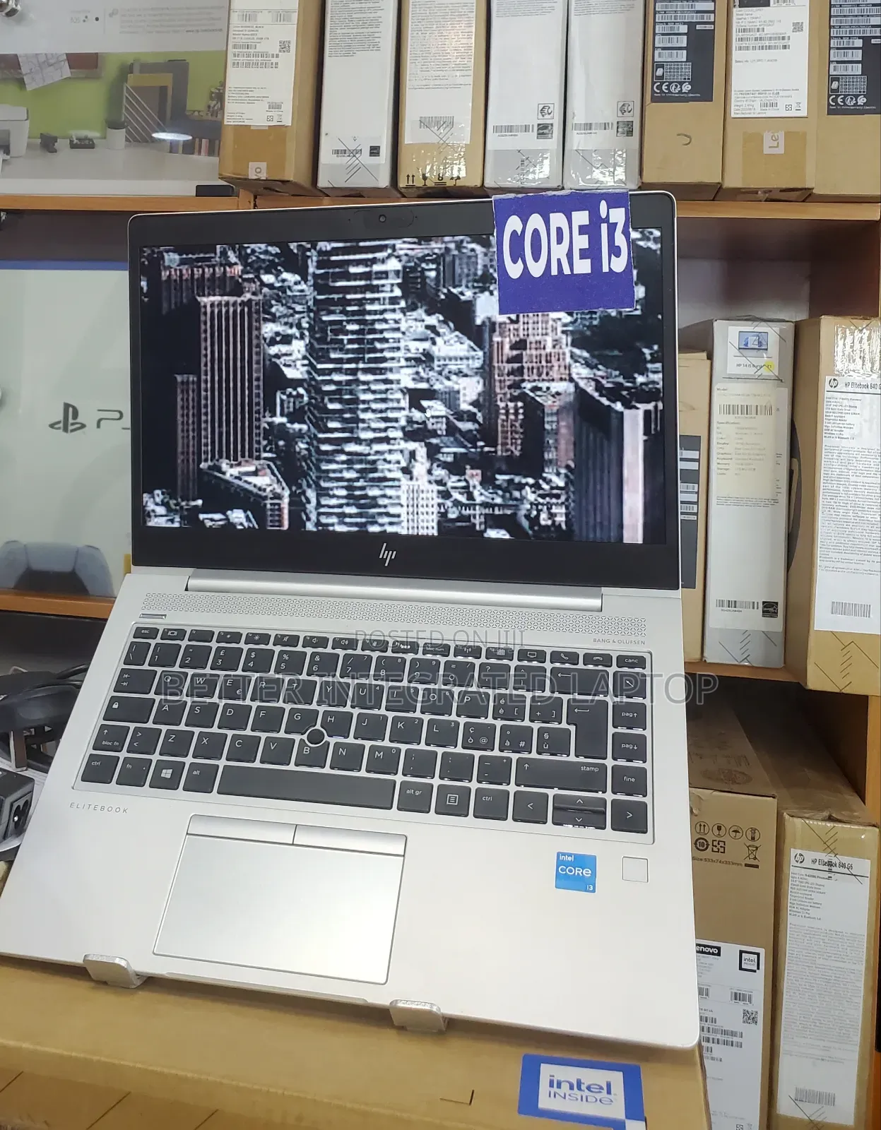 New Laptop HP EliteBook 720 G2 12GB Intel Core i3 SSD 512GB