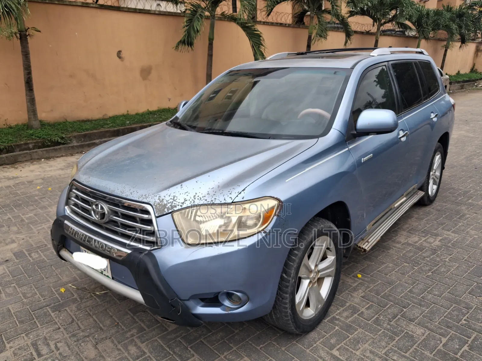 Toyota Highlander 2008 Blue
