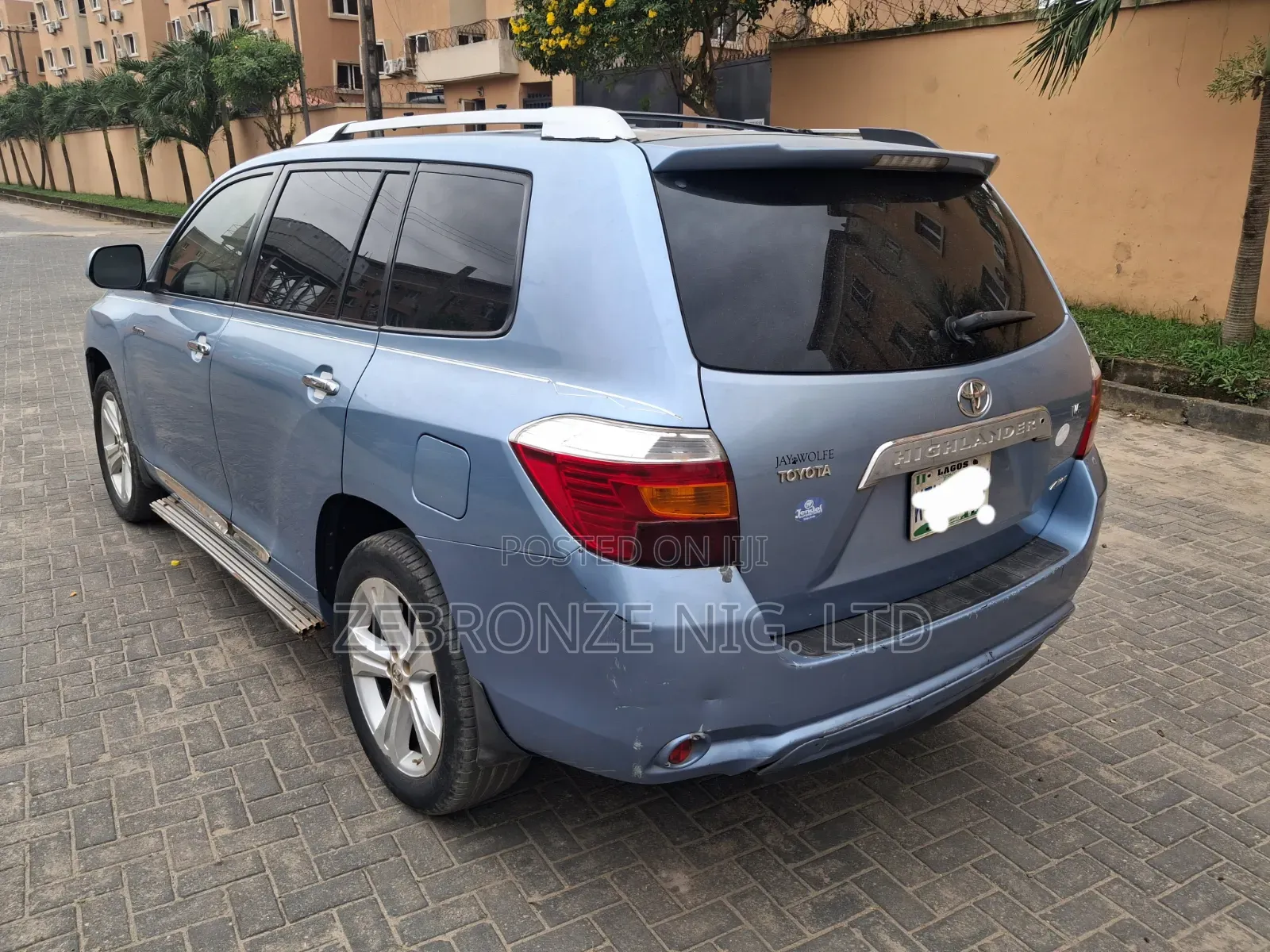 Toyota Highlander 2008 Blue