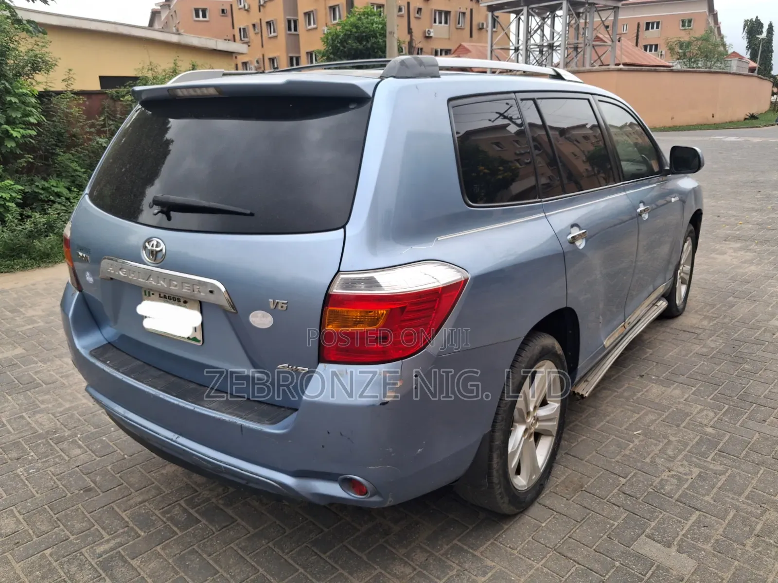 Toyota Highlander 2008 Blue