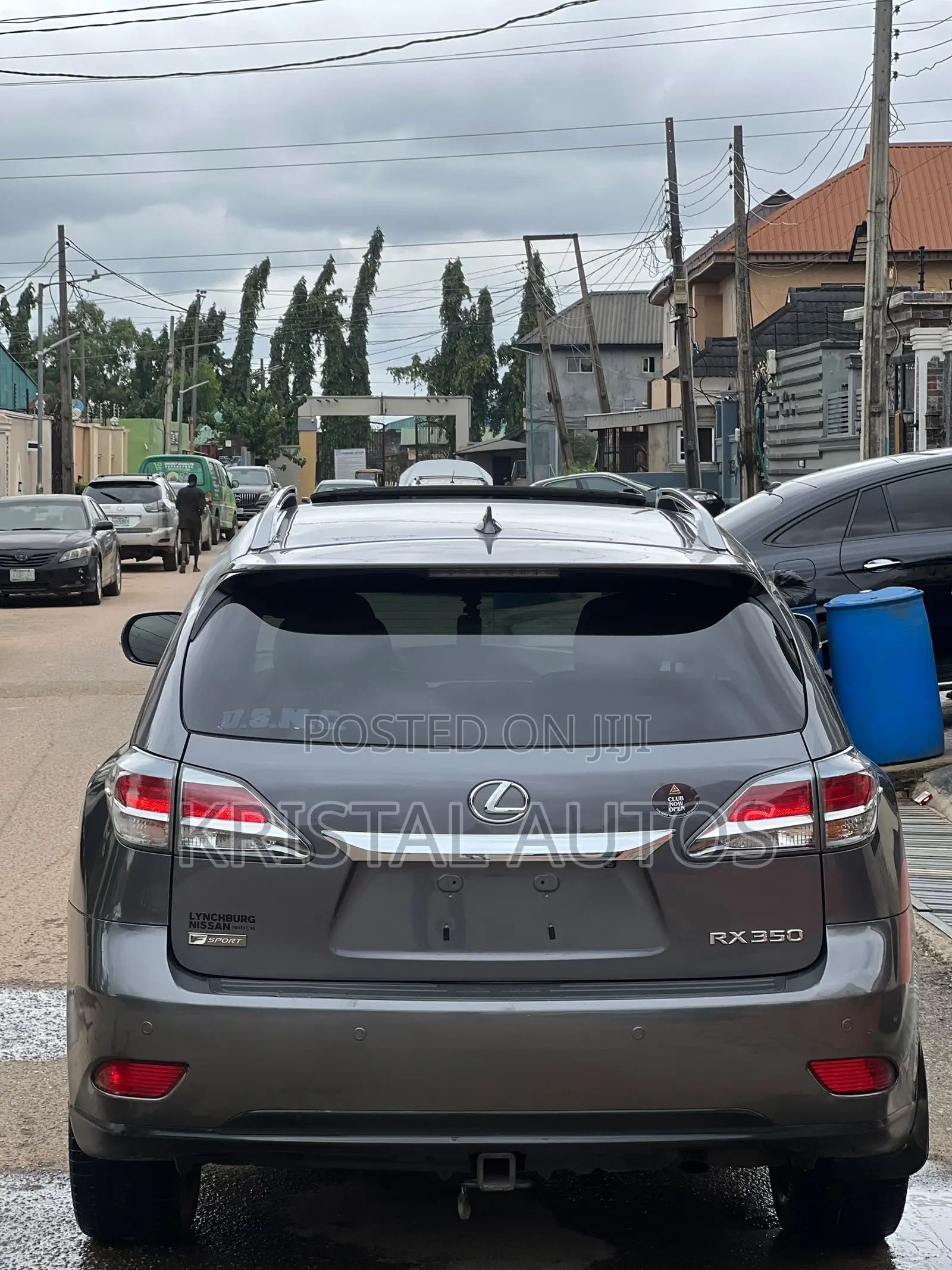 Lexus RX 350 F Sport AWD 2014 Gray