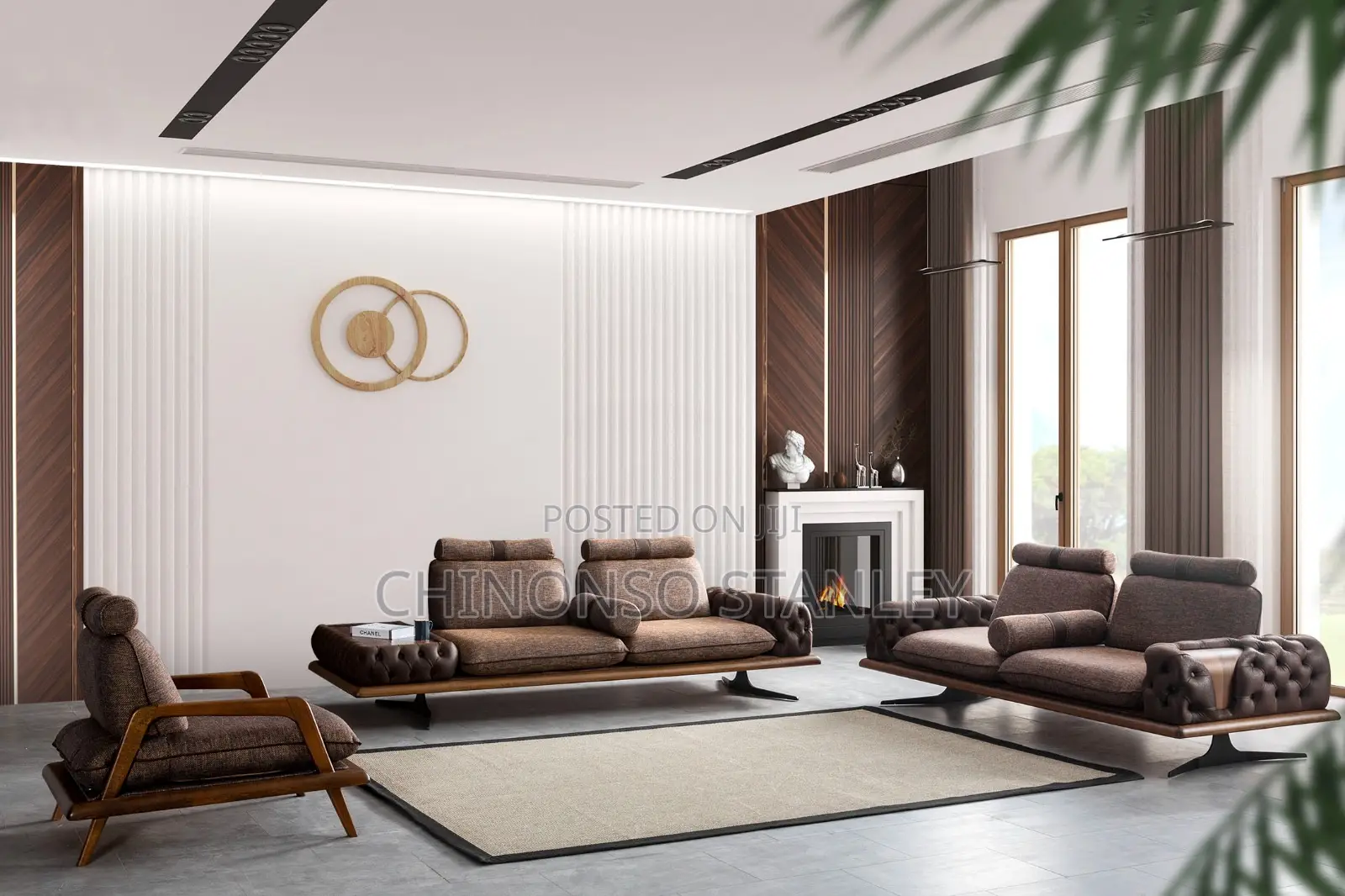 Classic Contemporary Sofa Set by 8 Seater