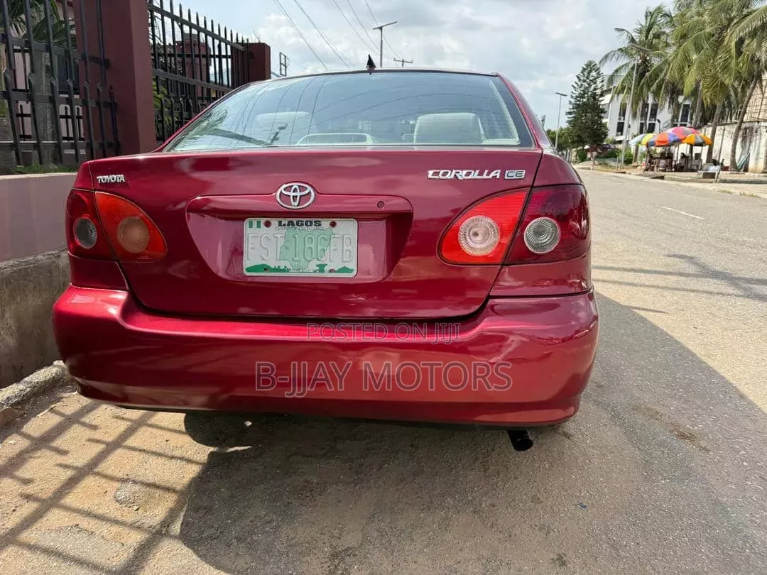 Toyota Corolla 2004 Burgundy