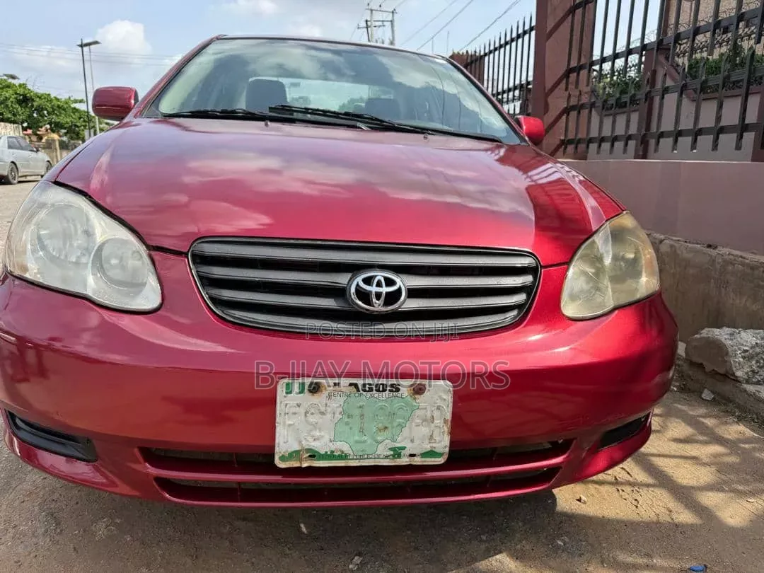 Toyota Corolla 2004 Burgundy