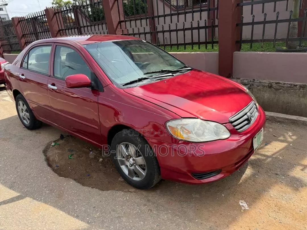 Toyota Corolla 2004 Burgundy