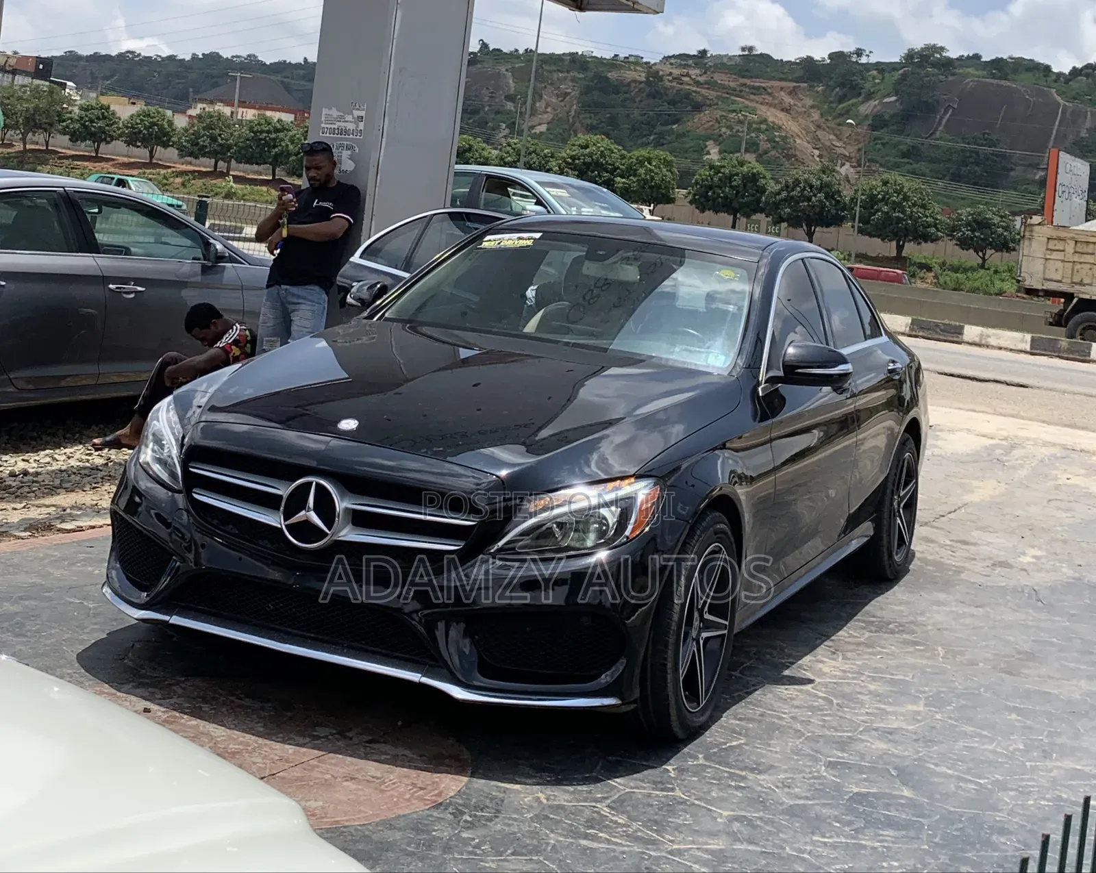 Mercedes-Benz C300 2015 Black