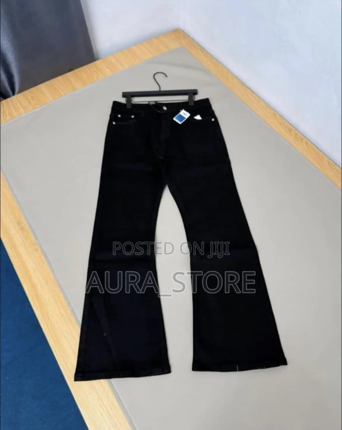 High-Waisted Flare Jeans