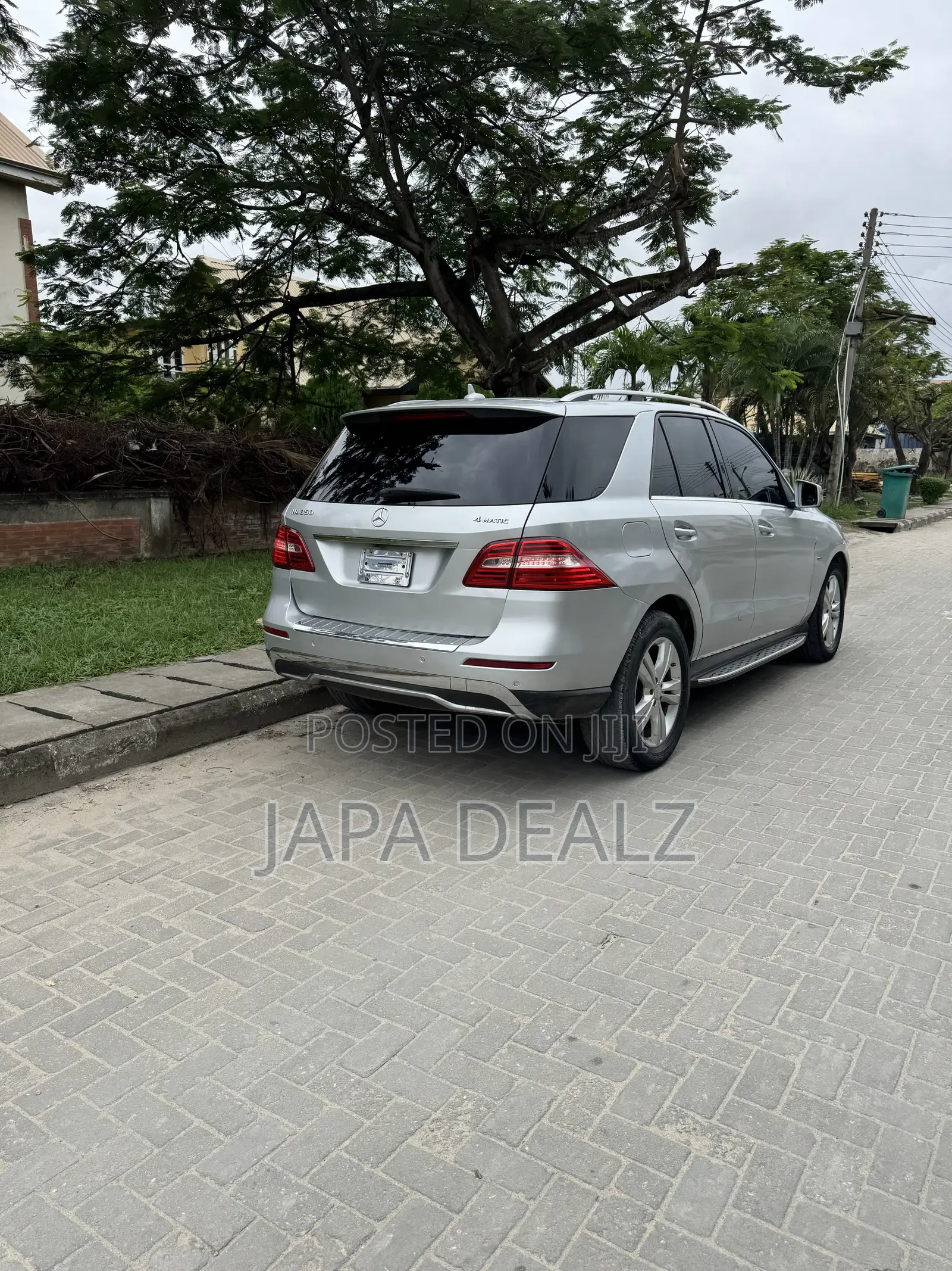 Mercedes-Benz M Class ML 350 4Matic 2012 Silver