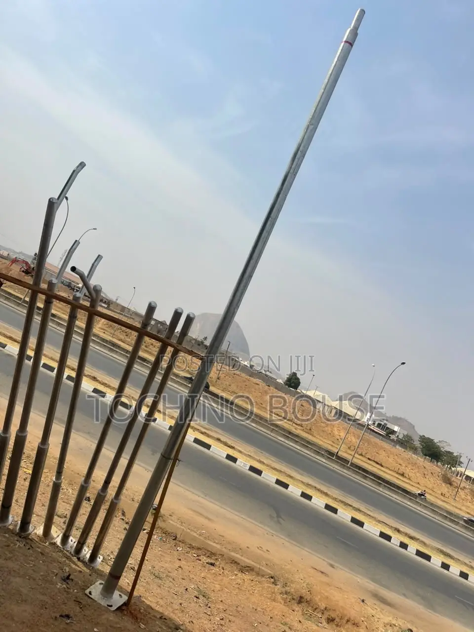 6 Meters Galvanized Solar Steel Pipe