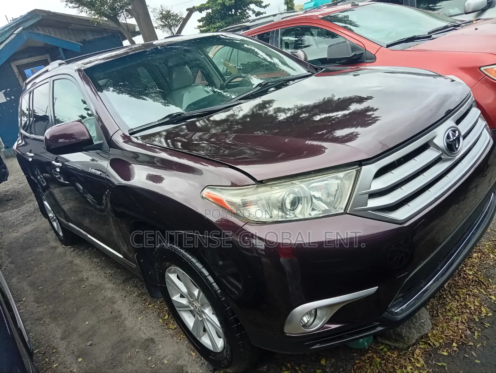 Toyota Highlander 2013 Burgundy