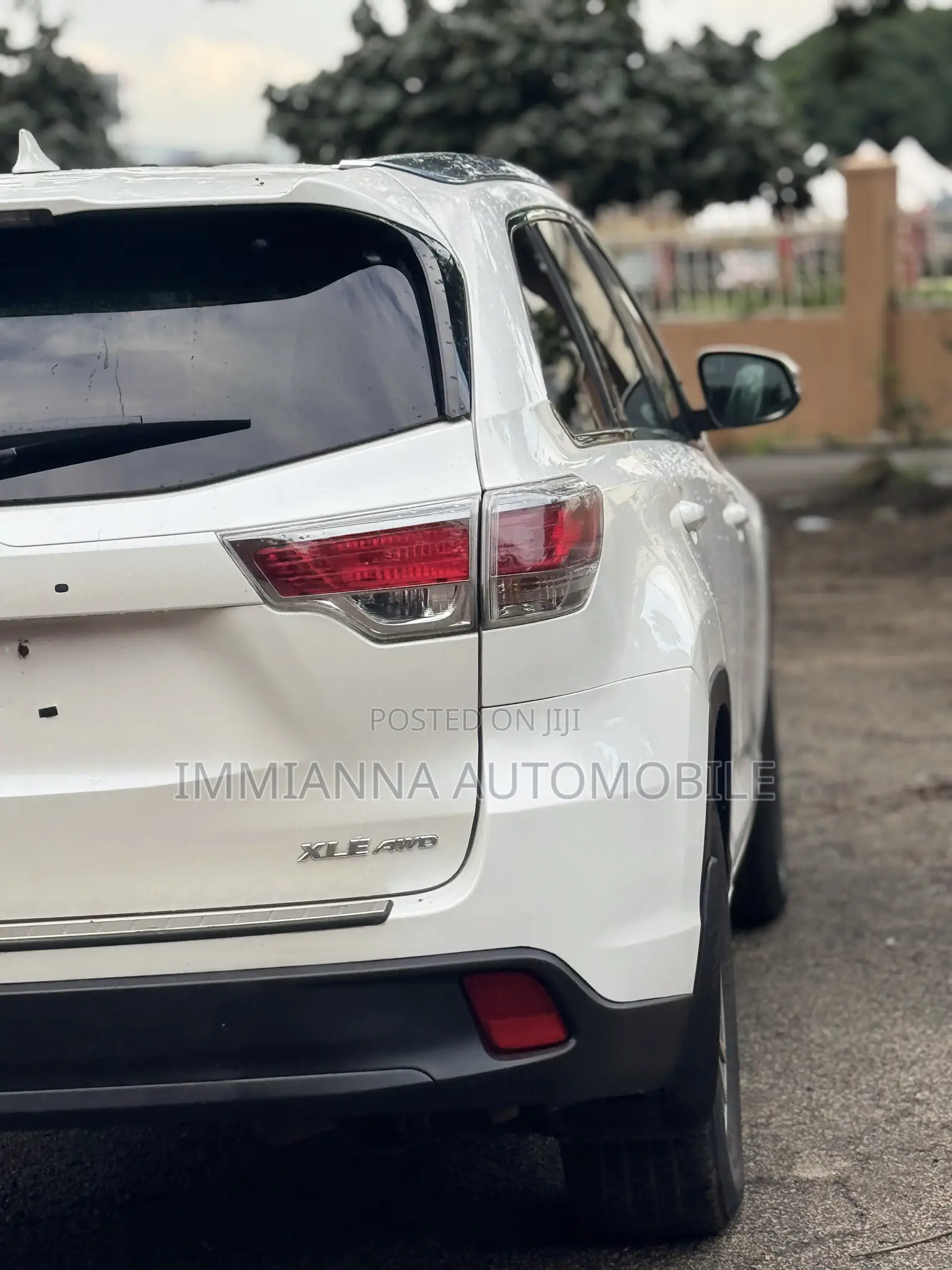 Toyota Highlander XLE V6 4x2 (3.5L 6cyl 6A) 2016 White