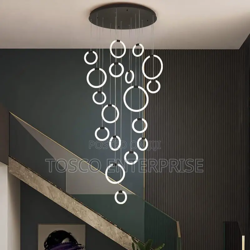 Modern Luxury Chandelier Dropping Light