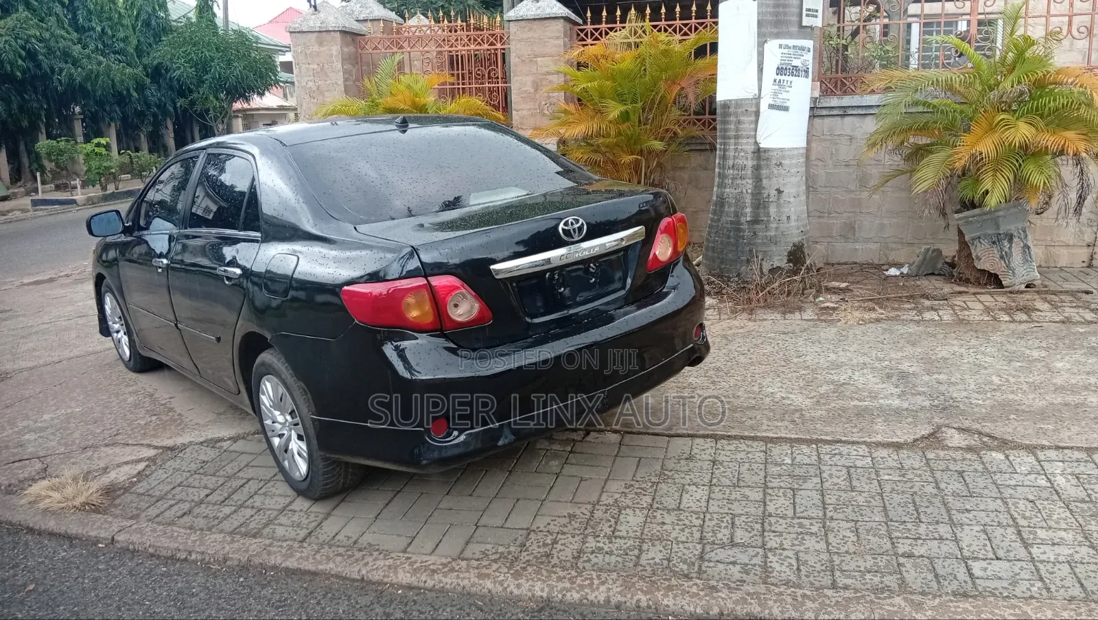 Toyota Corolla 2009 Black