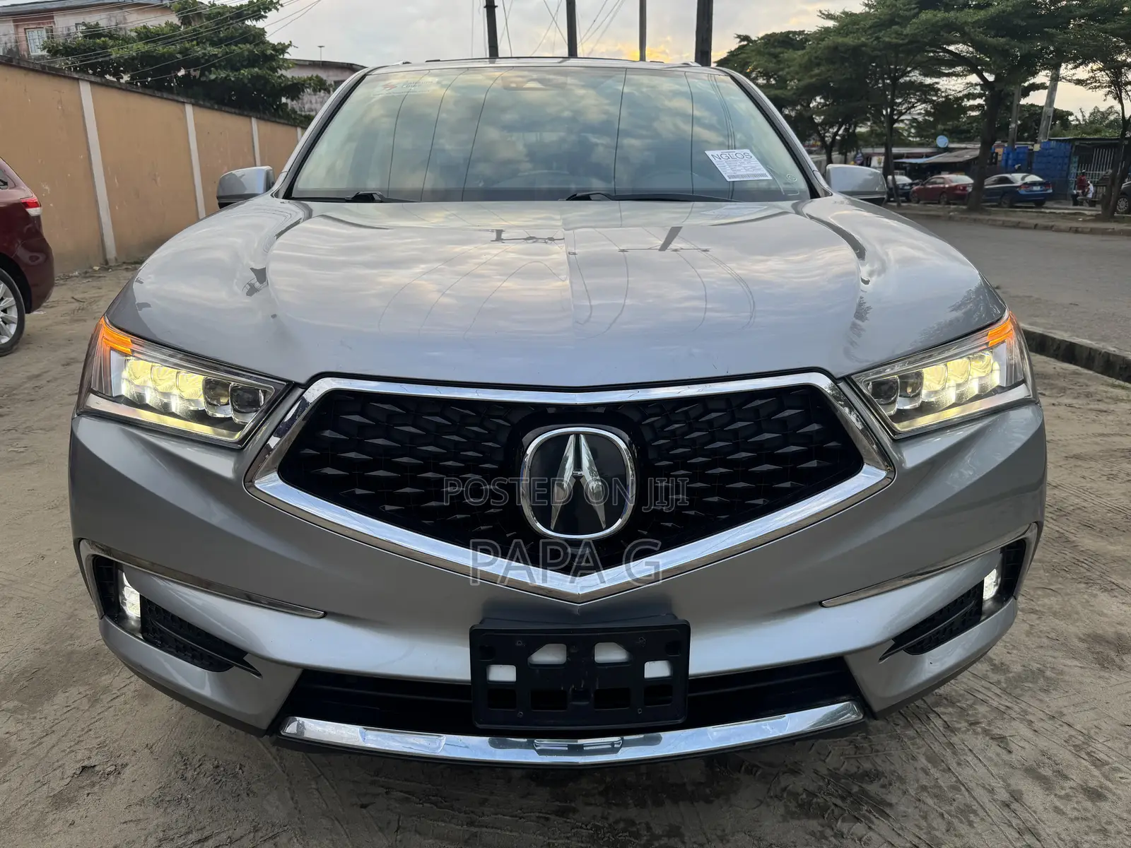 Acura MDX w/Advance Pkg SH-AWD 2017 Silver