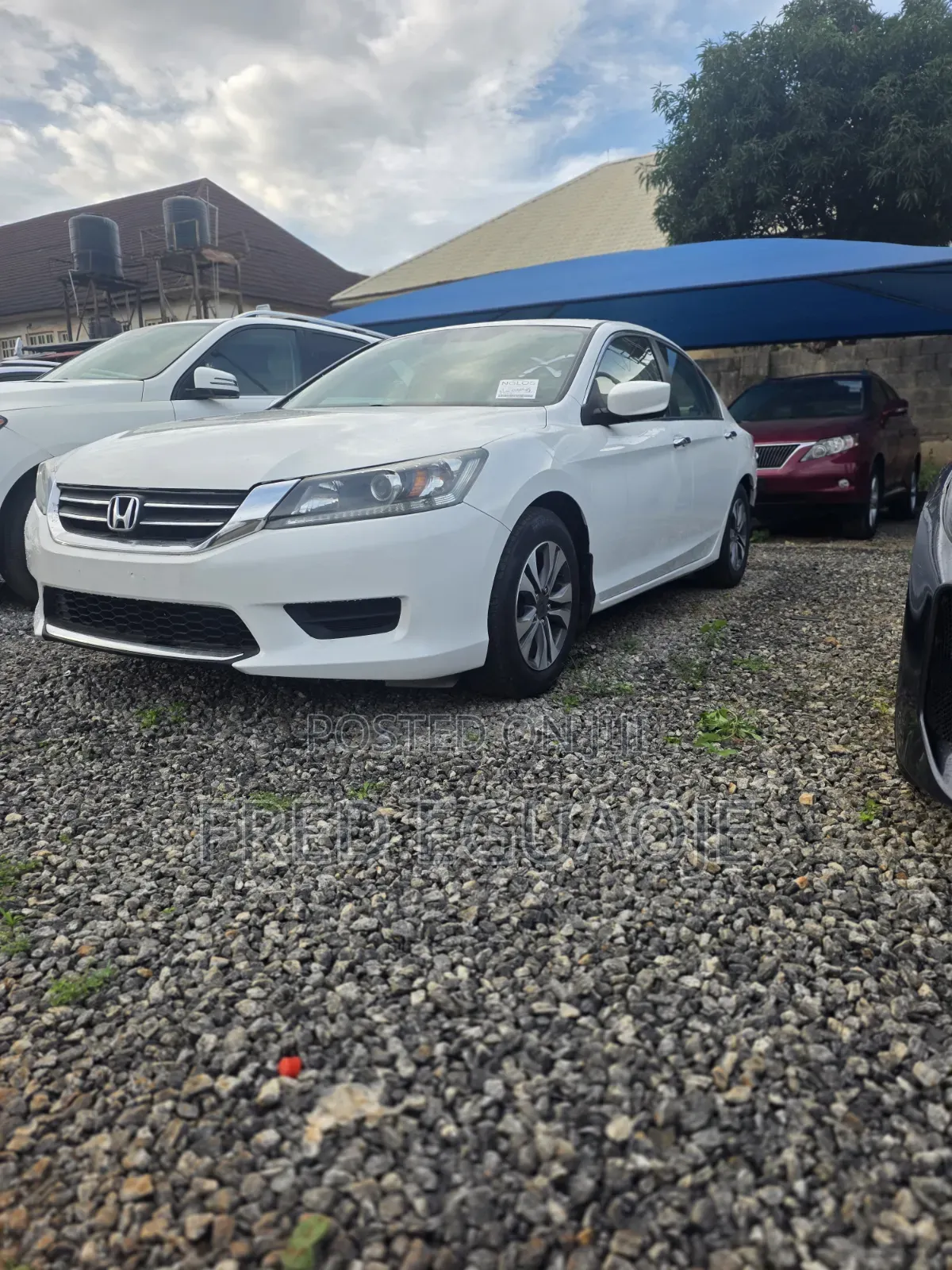 Honda Accord LX 4dr Sedan (2.4L 4cyl 6M) 2014 White