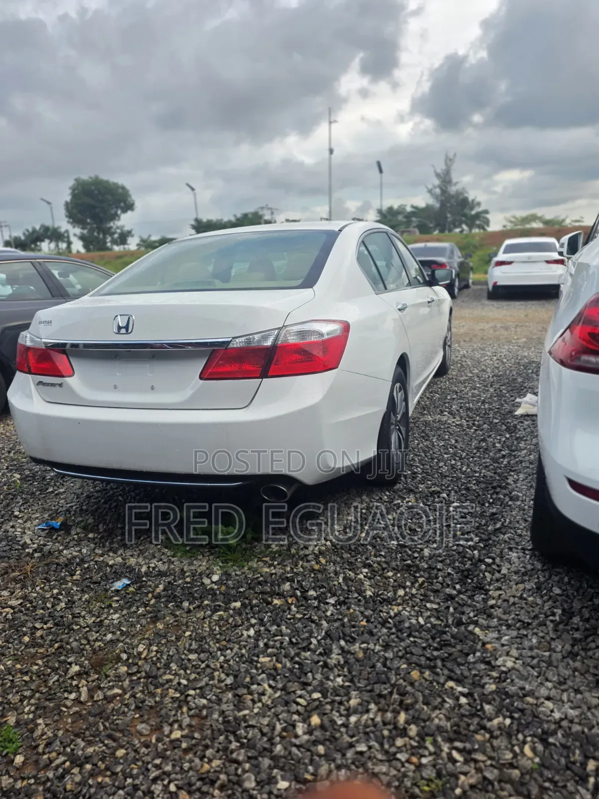 Honda Accord LX 4dr Sedan (2.4L 4cyl 6M) 2014 White