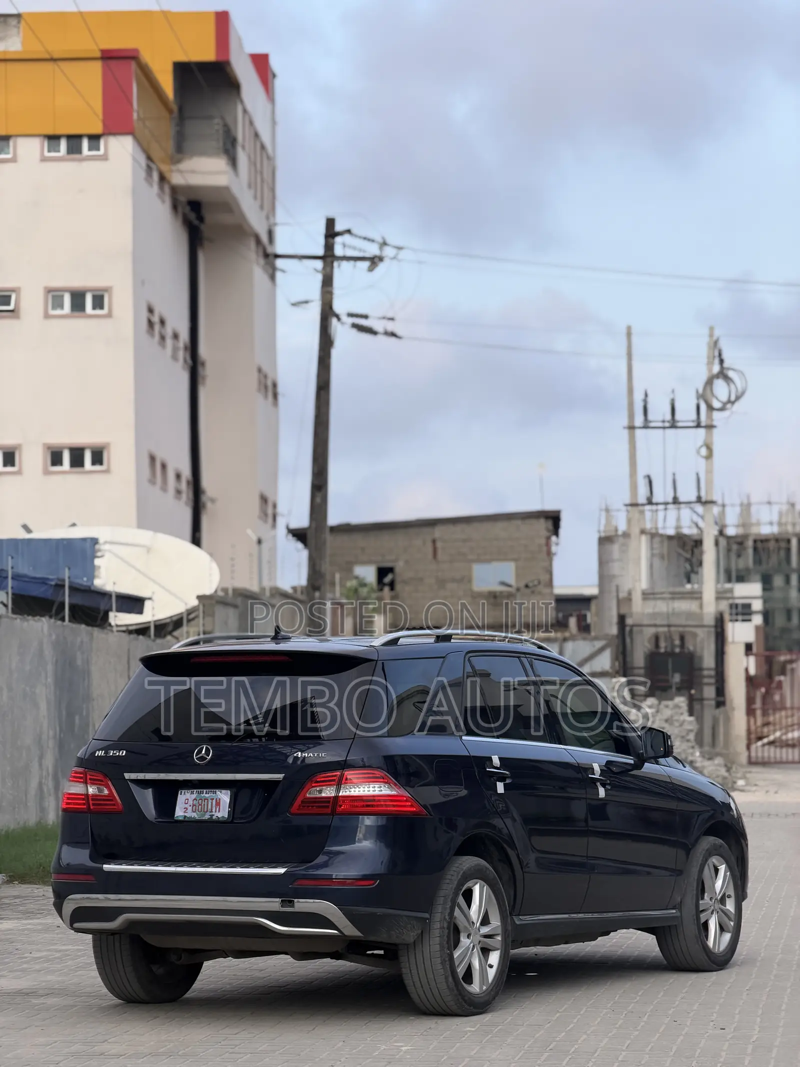 Mercedes-Benz M Class ML350 4dr SUV (3.5L 6cyl 7A) 2015 Blue