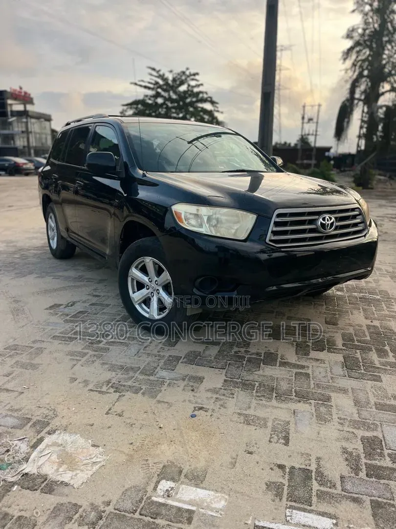 Toyota Highlander 2008 Black