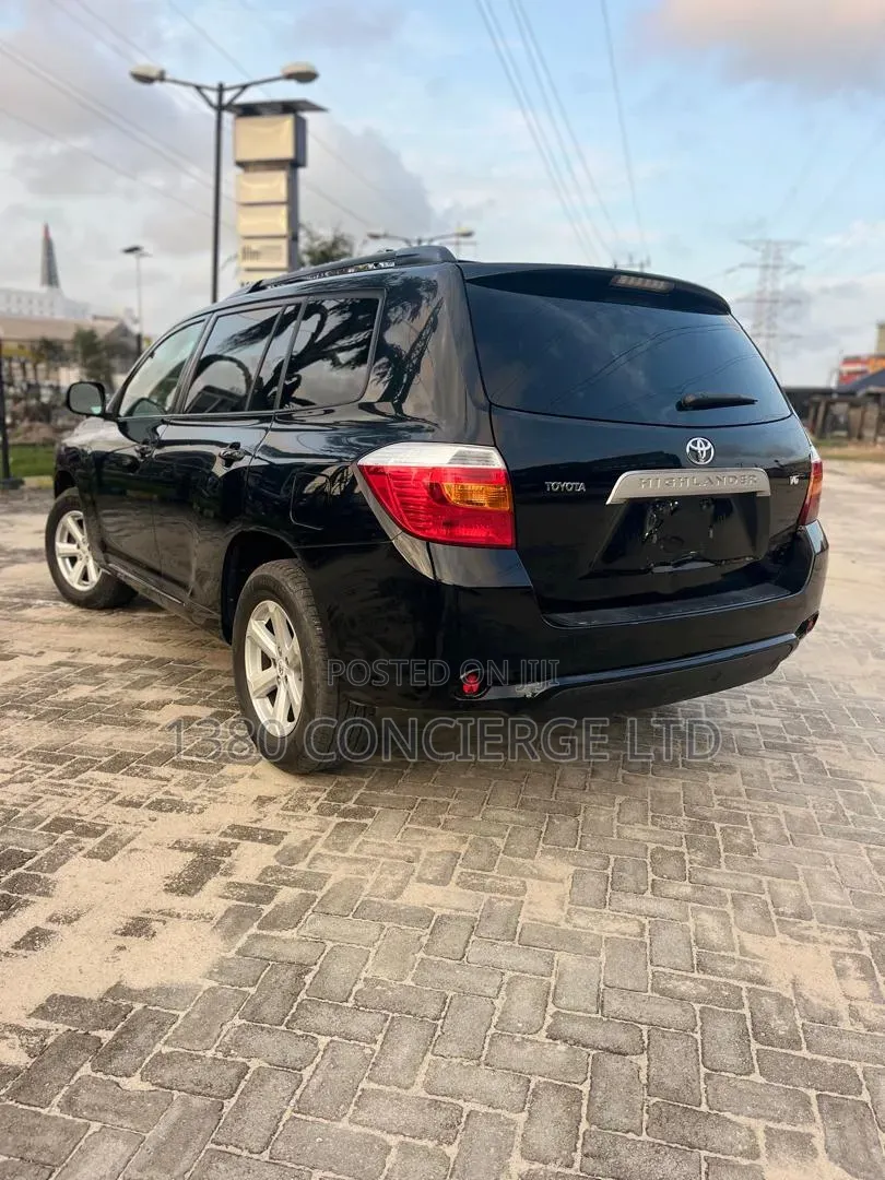 Toyota Highlander 2008 Black