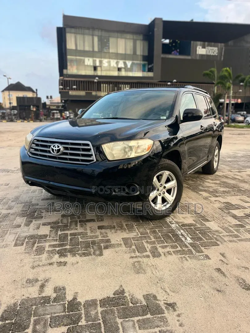 Toyota Highlander 2008 Black