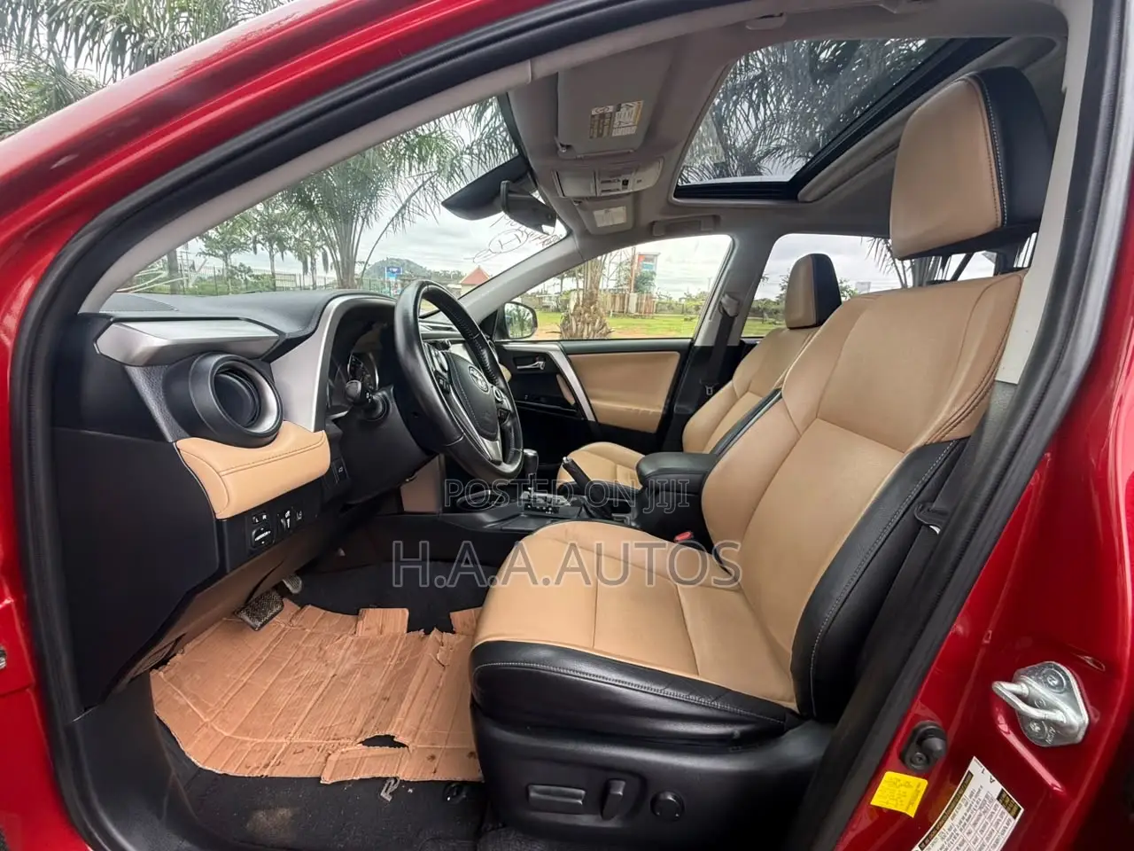 Toyota RAV4 Limited AWD (2.5L 4cyl 6A) 2016 Red