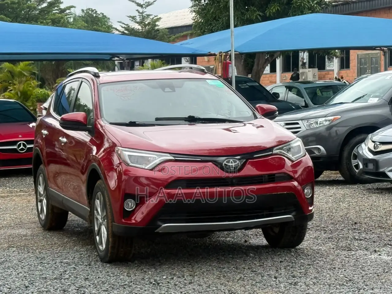 Toyota RAV4 Limited AWD (2.5L 4cyl 6A) 2016 Red