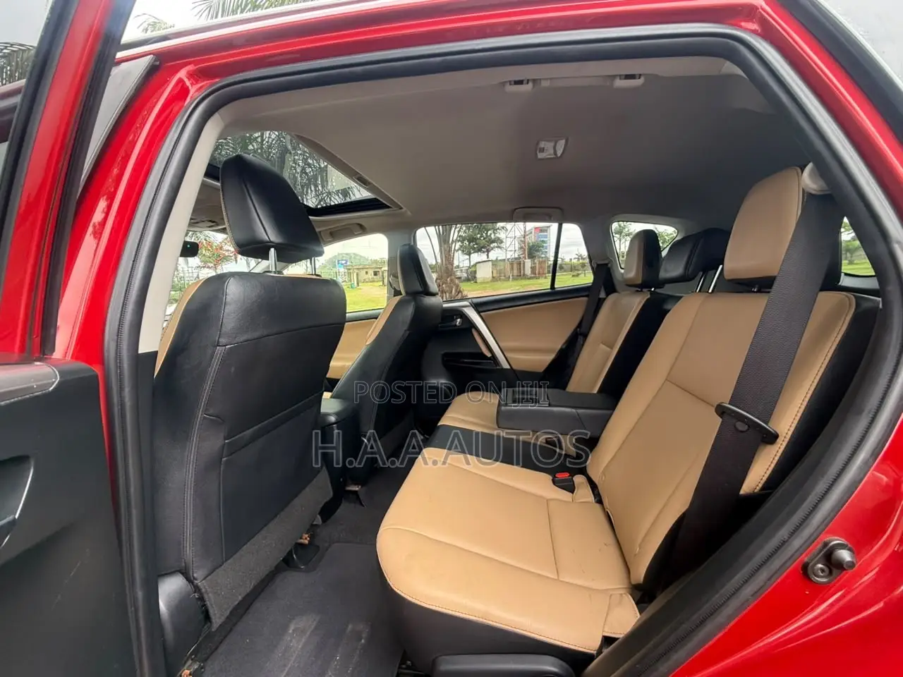 Toyota RAV4 Limited AWD (2.5L 4cyl 6A) 2016 Red