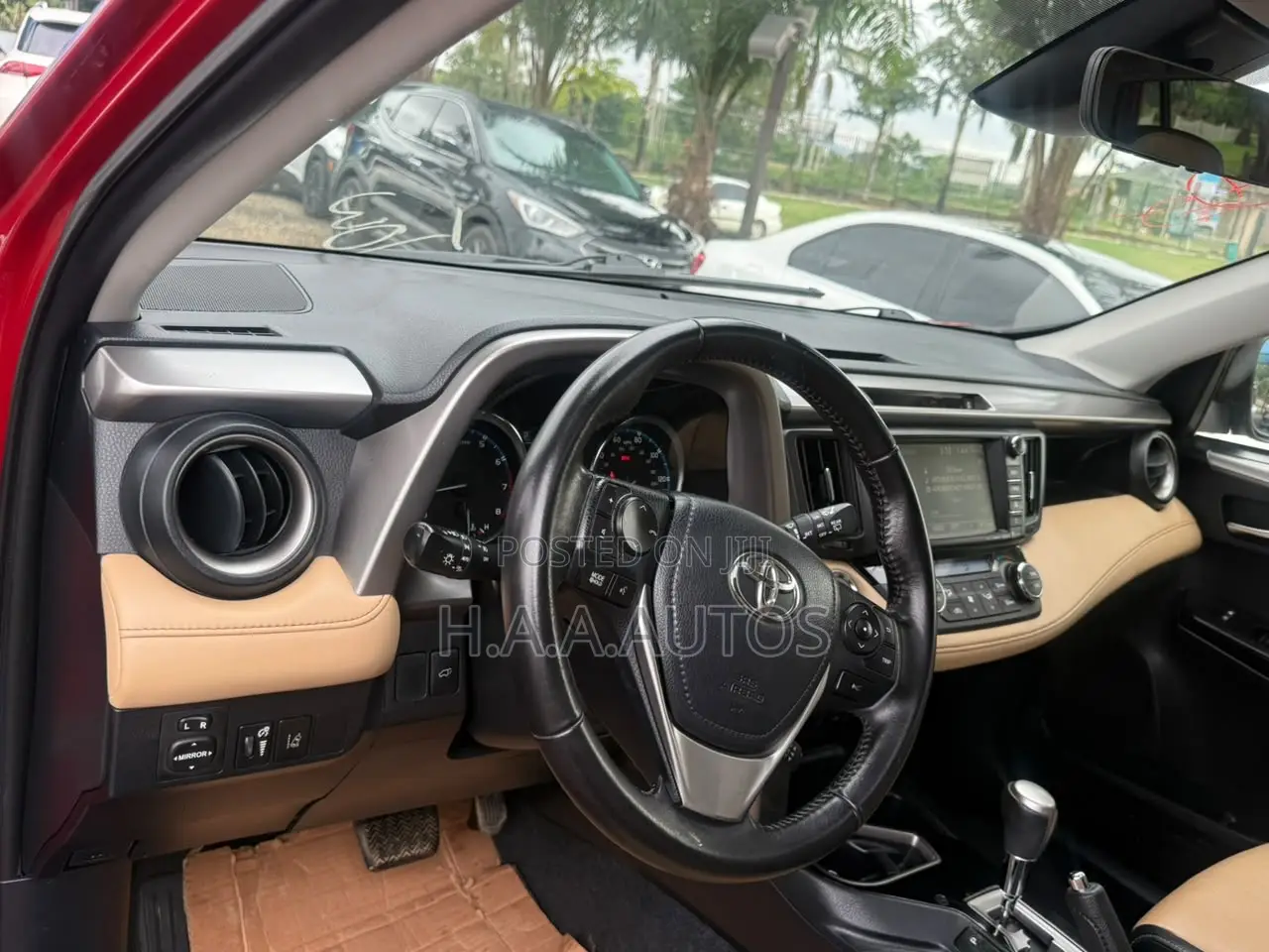 Toyota RAV4 Limited AWD (2.5L 4cyl 6A) 2016 Red