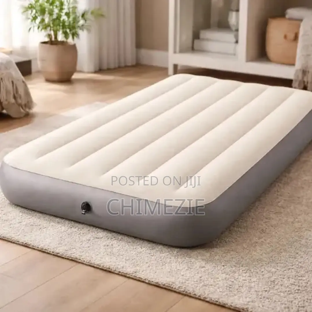 Inflatable Extra Comfort Single Person Airbed 3ft X 6ft 10” Height