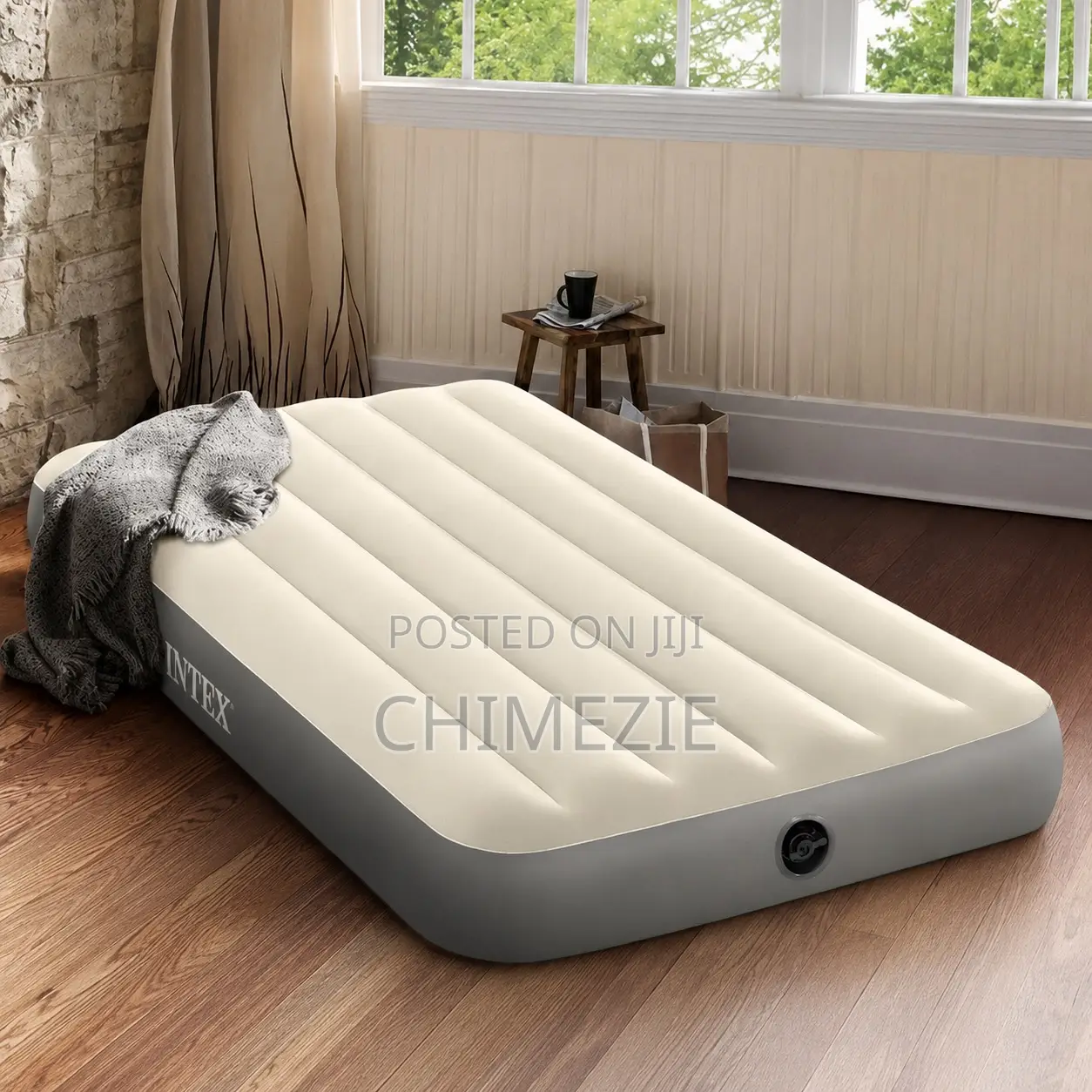 Inflatable Extra Comfort Single Person Airbed 3ft X 6ft 10” Height