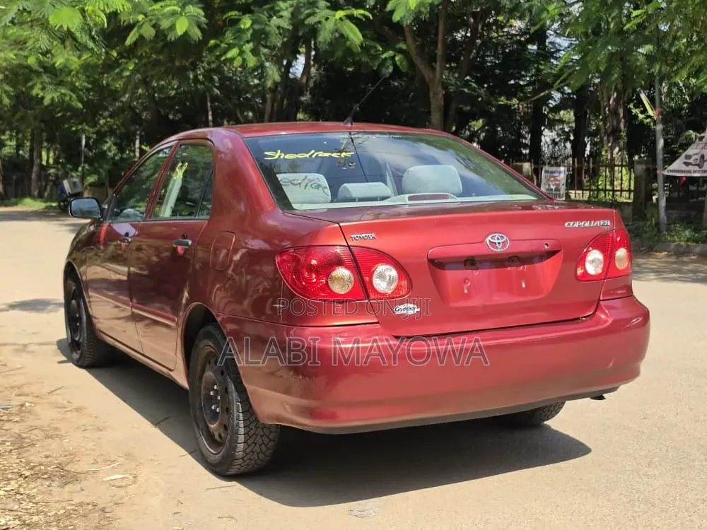 Toyota Corolla 2006 Red