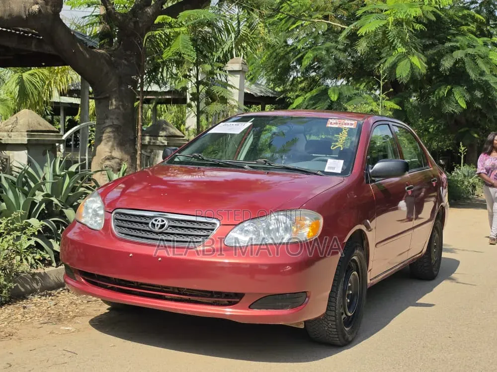 Toyota Corolla 2006 Red