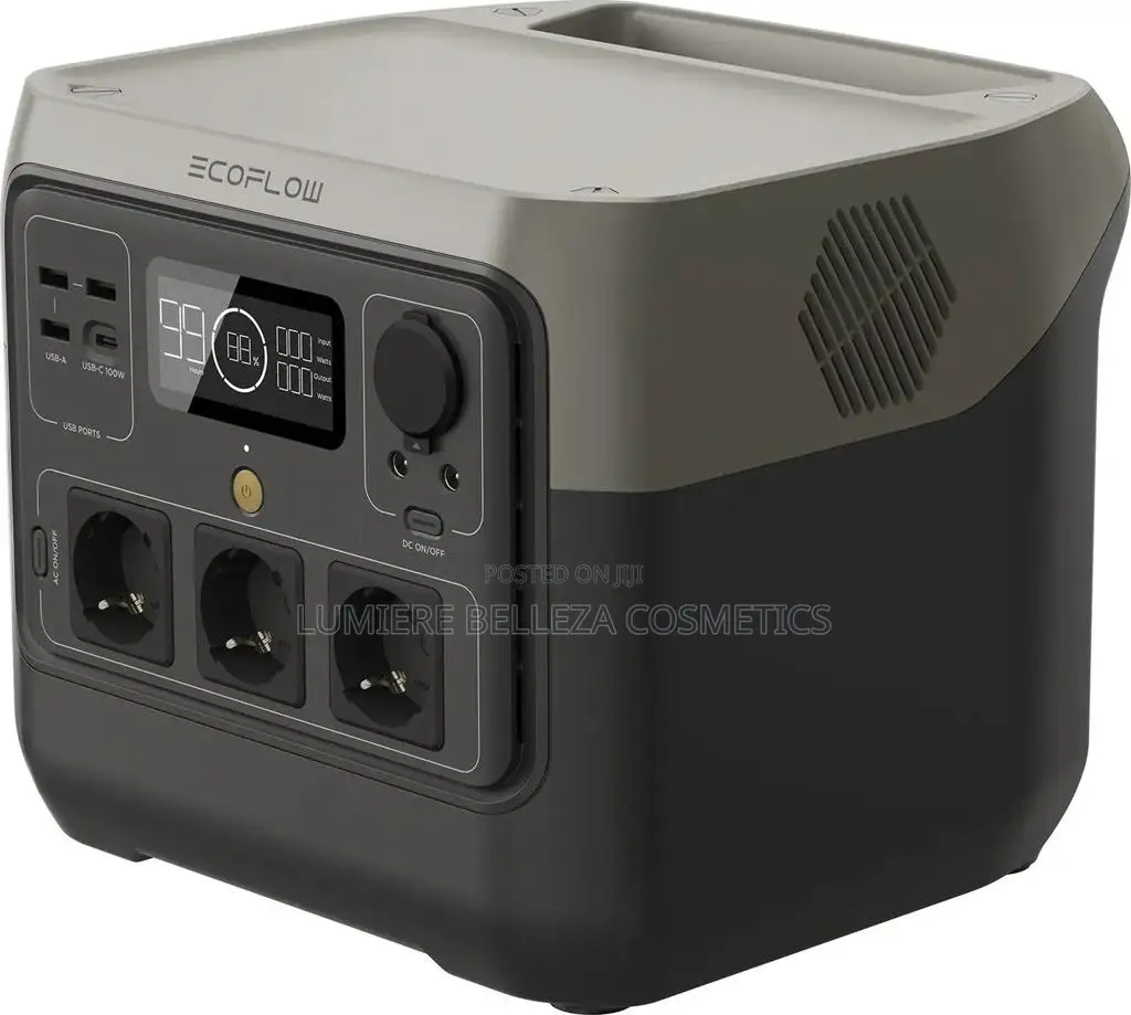 EcoFlow RIVER 2 Pro Solar Generator – Portable Power Station